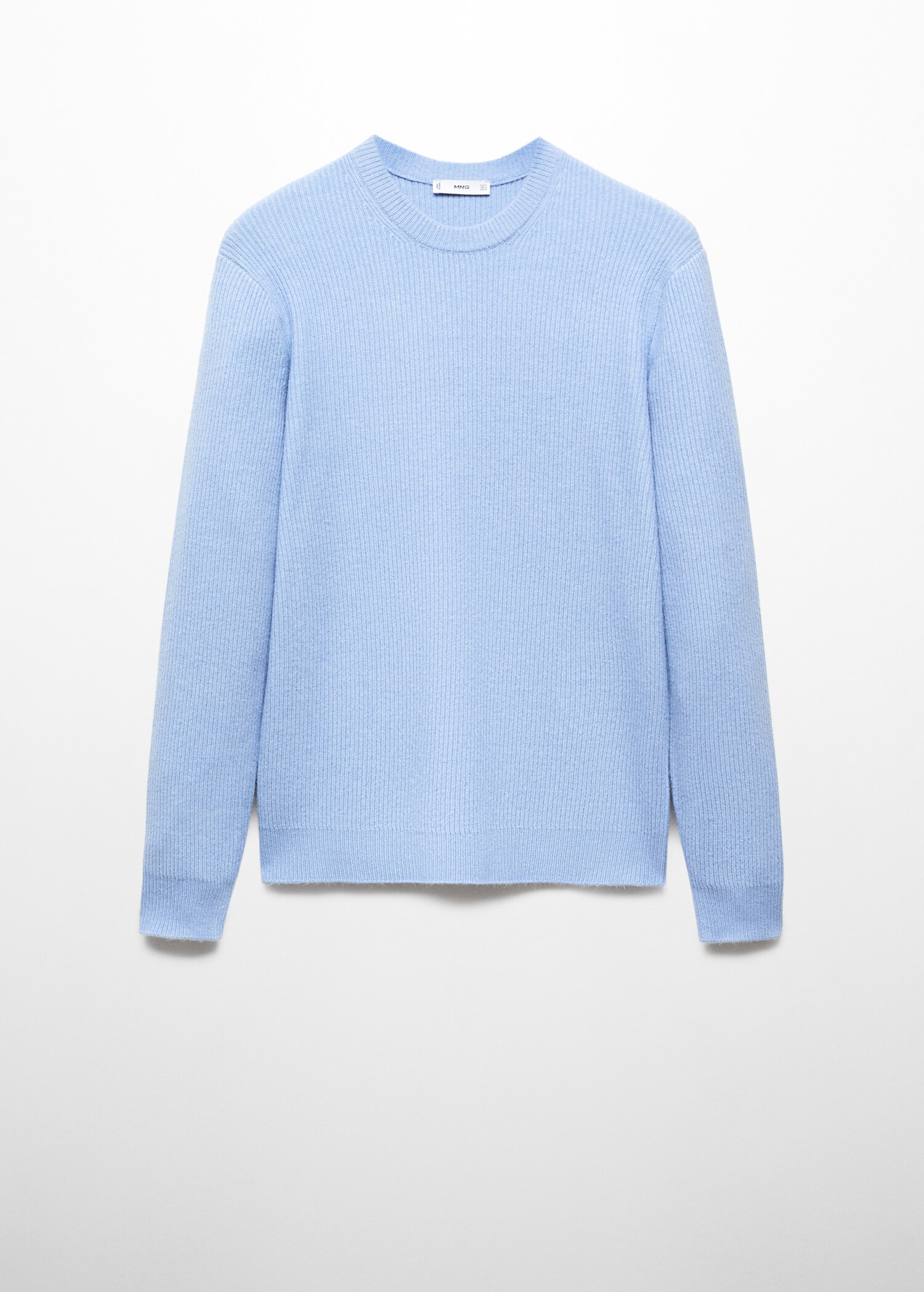 Ribbed knit sweater - Article without model