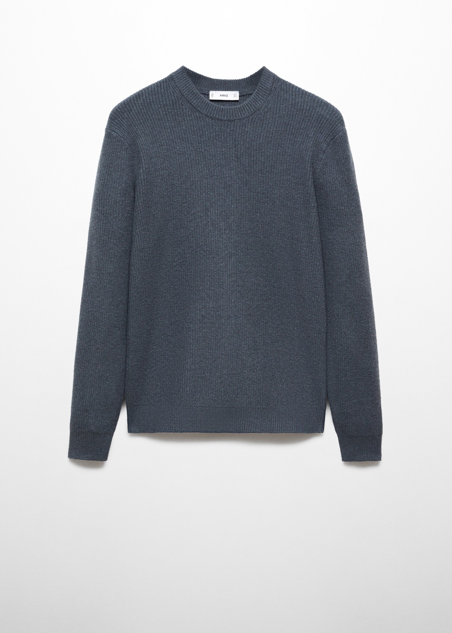 Ribbed knit sweater - Article without model