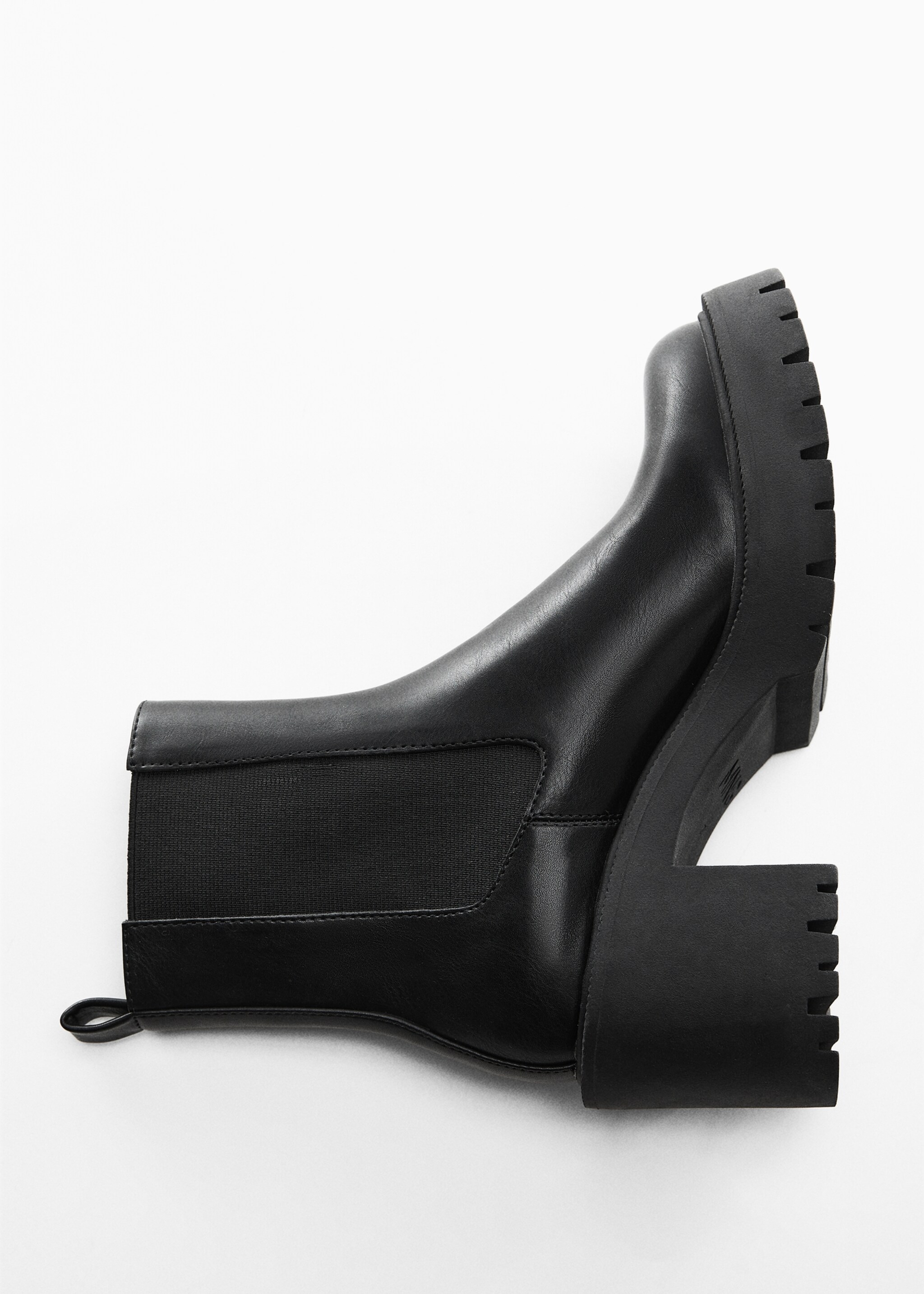 Track sole Chelsea boots - Details of the article 5, Black. Ref: 57087723-00.