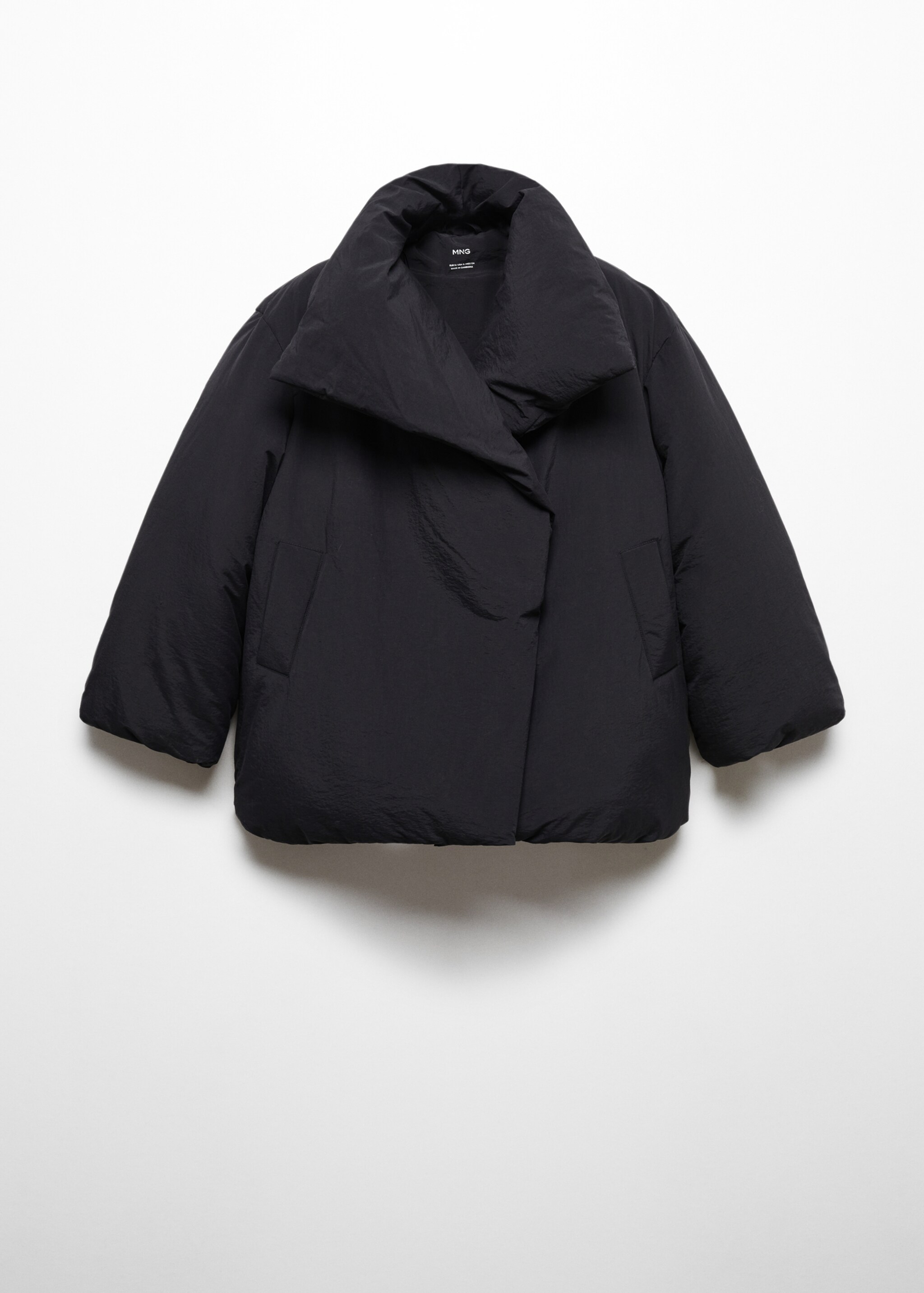 Anorak court matelassé oversize - Article sans modèle