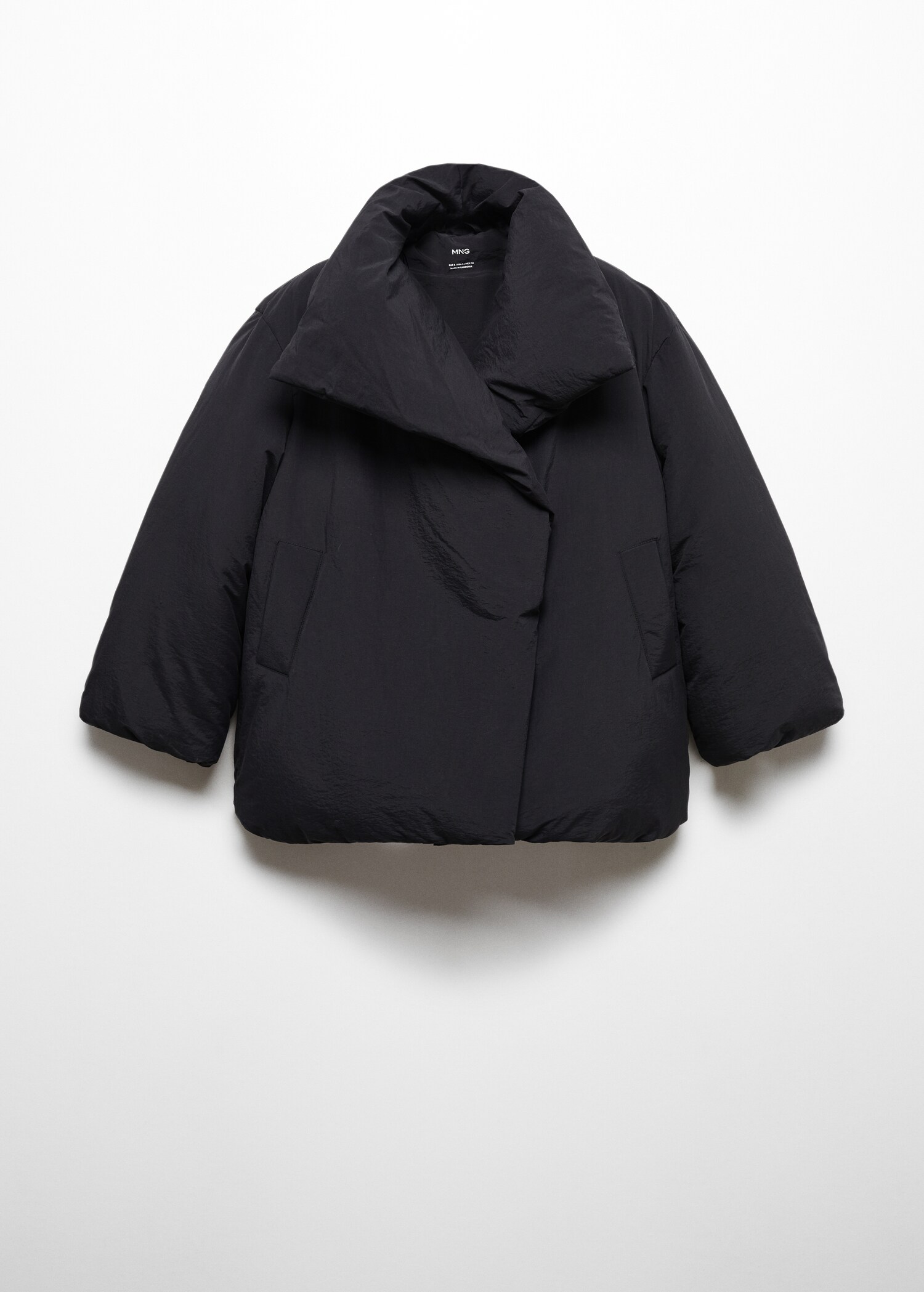 Anorak court matelassé oversize - Article sans modèle