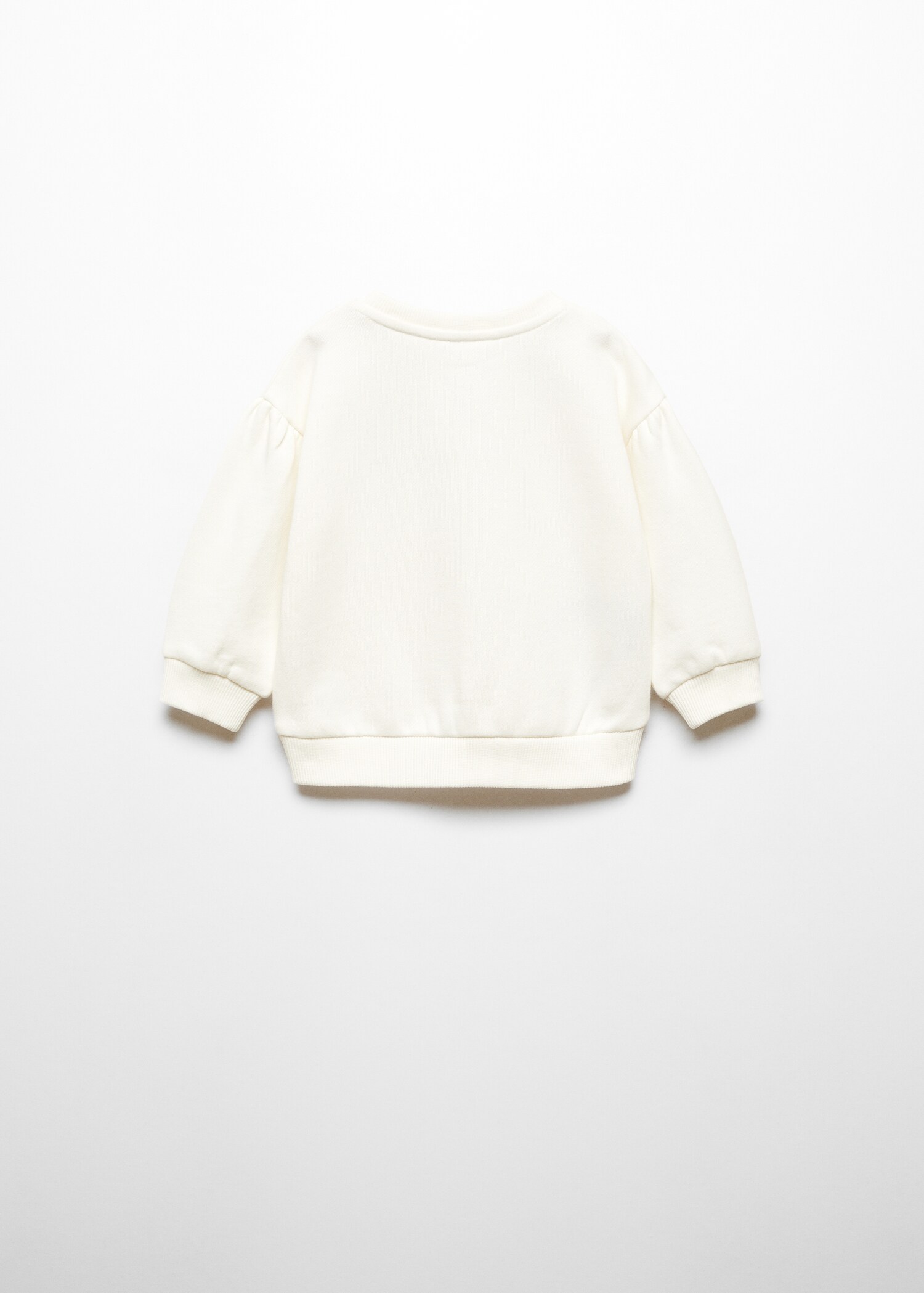 Sudadera dibujo estampado - Reverso del artículo