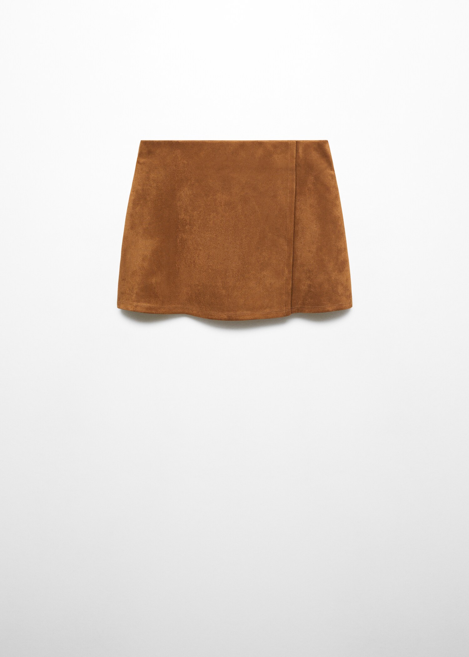 Suede mini-skirt - Article without model