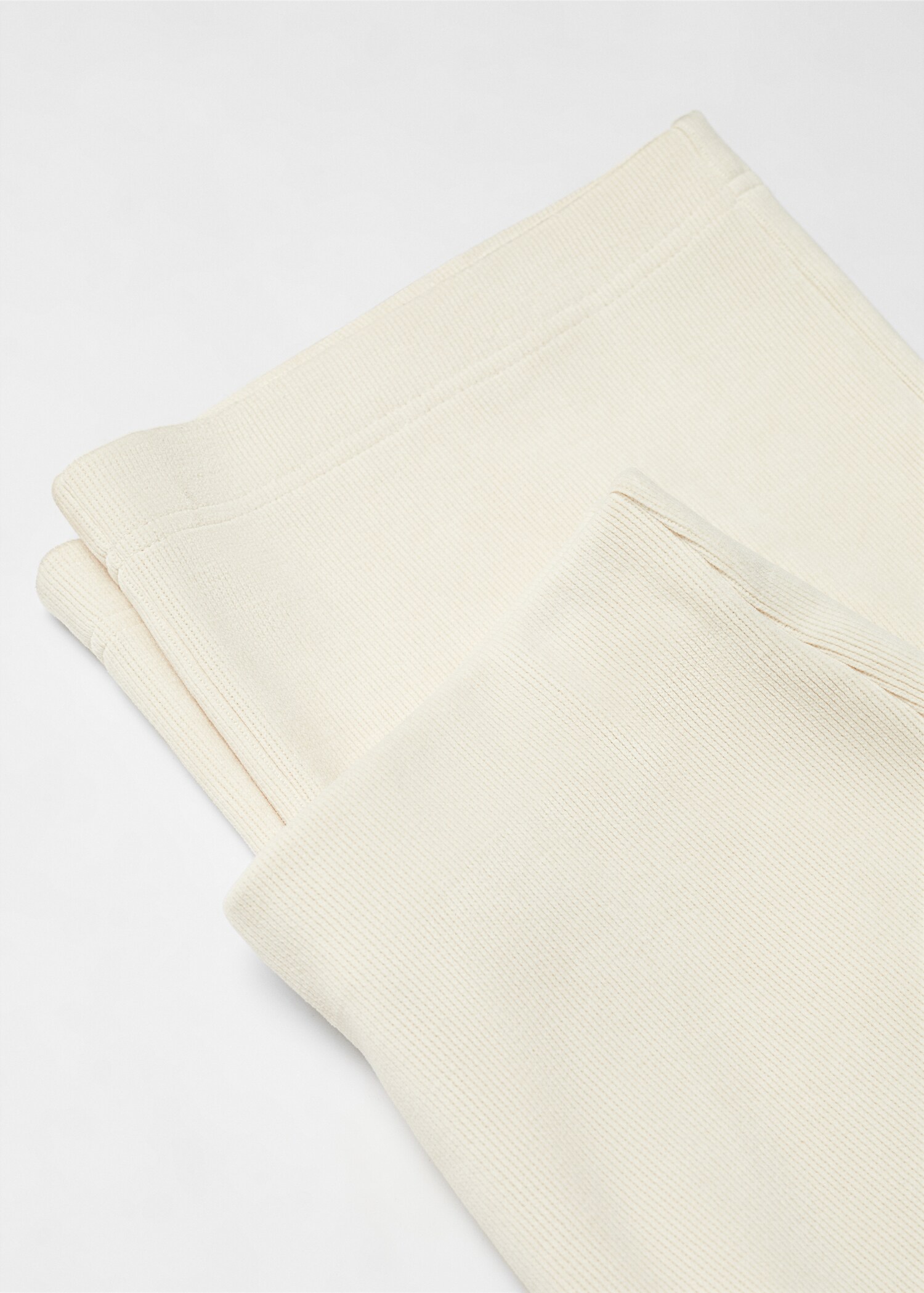 Corduroy trousers with elastic waist - Details of the article 8