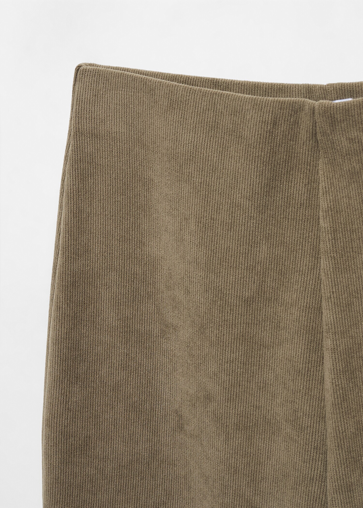 Corduroy trousers with elastic waist - Details of the article 8