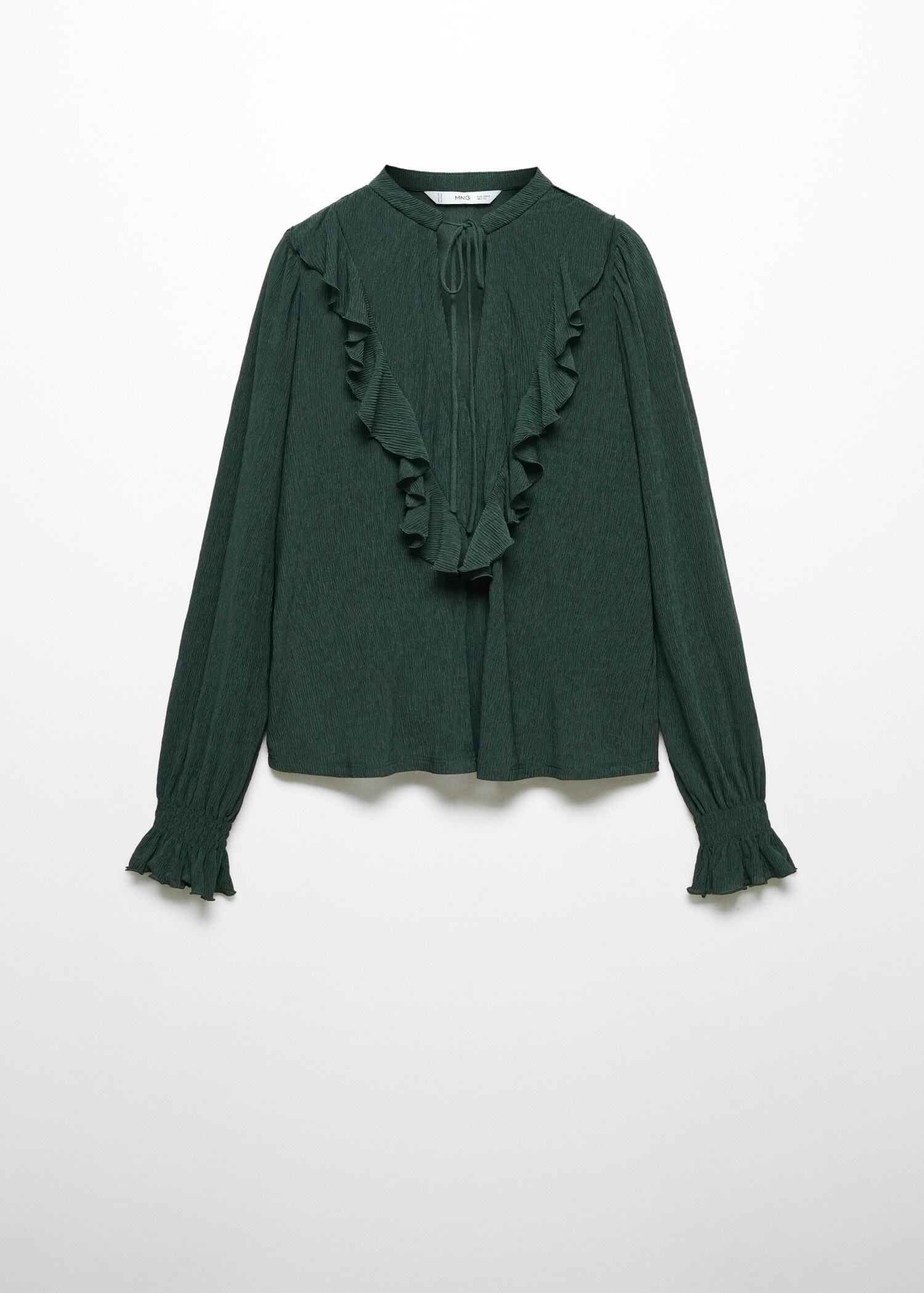 Flowy ruffle blouse - Article without model