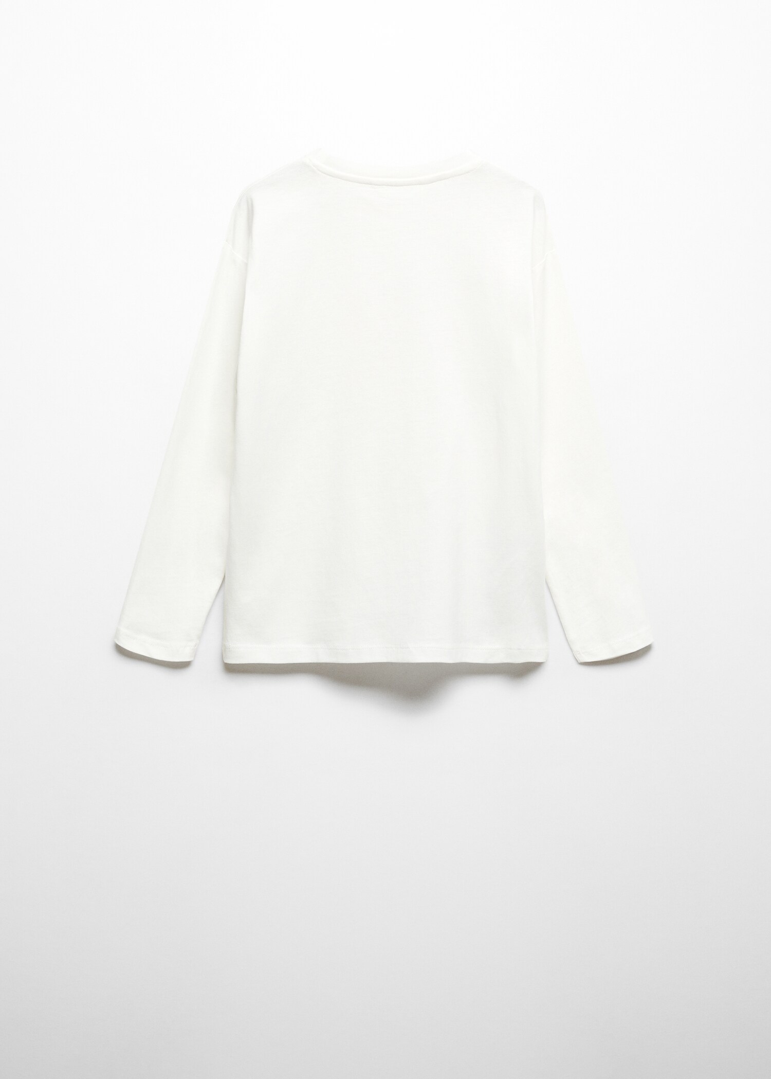 T-shirt manches longues imprimé - Verso de l’article