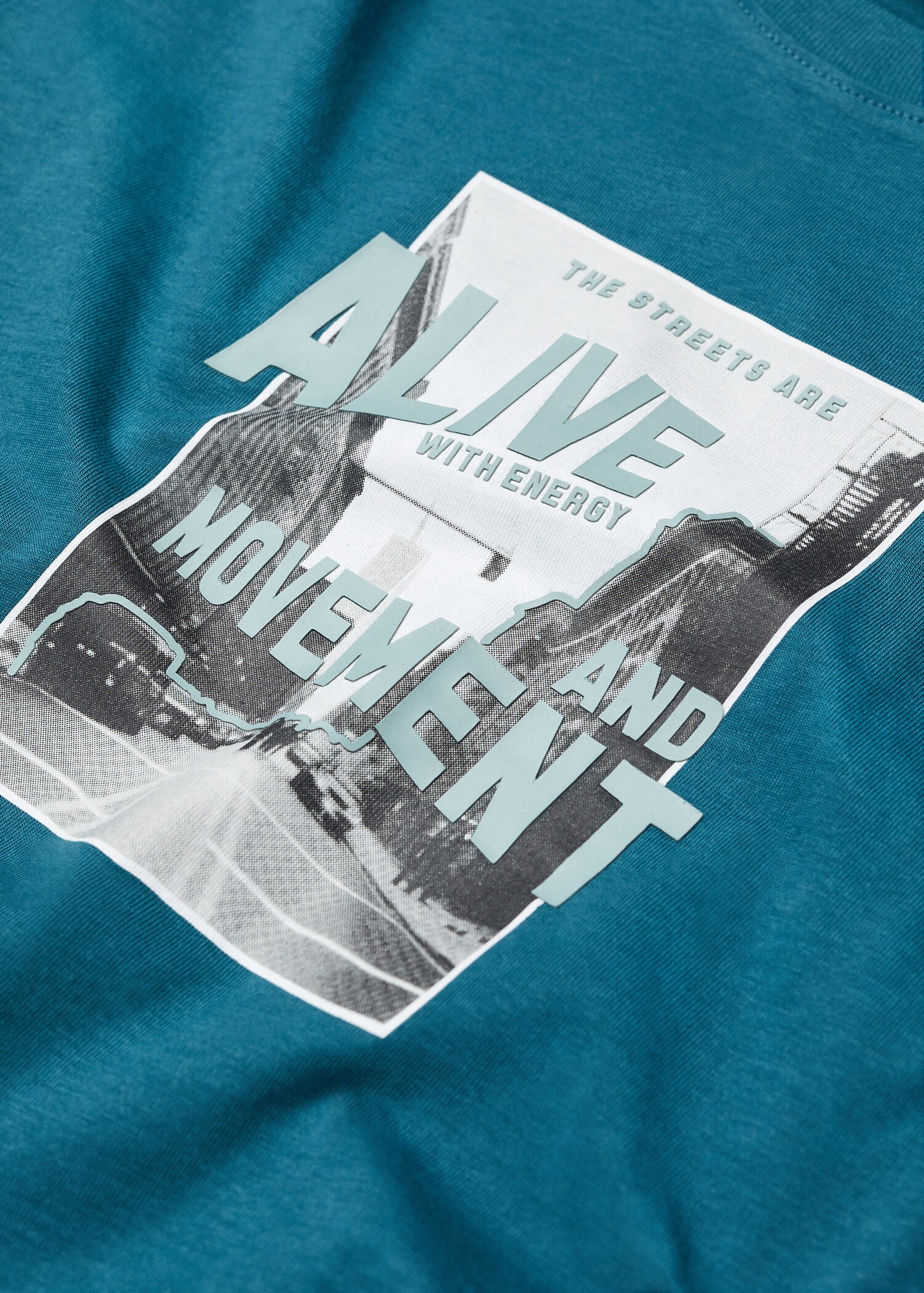 T-shirt manches longues imprimé - Détail de l'article 8