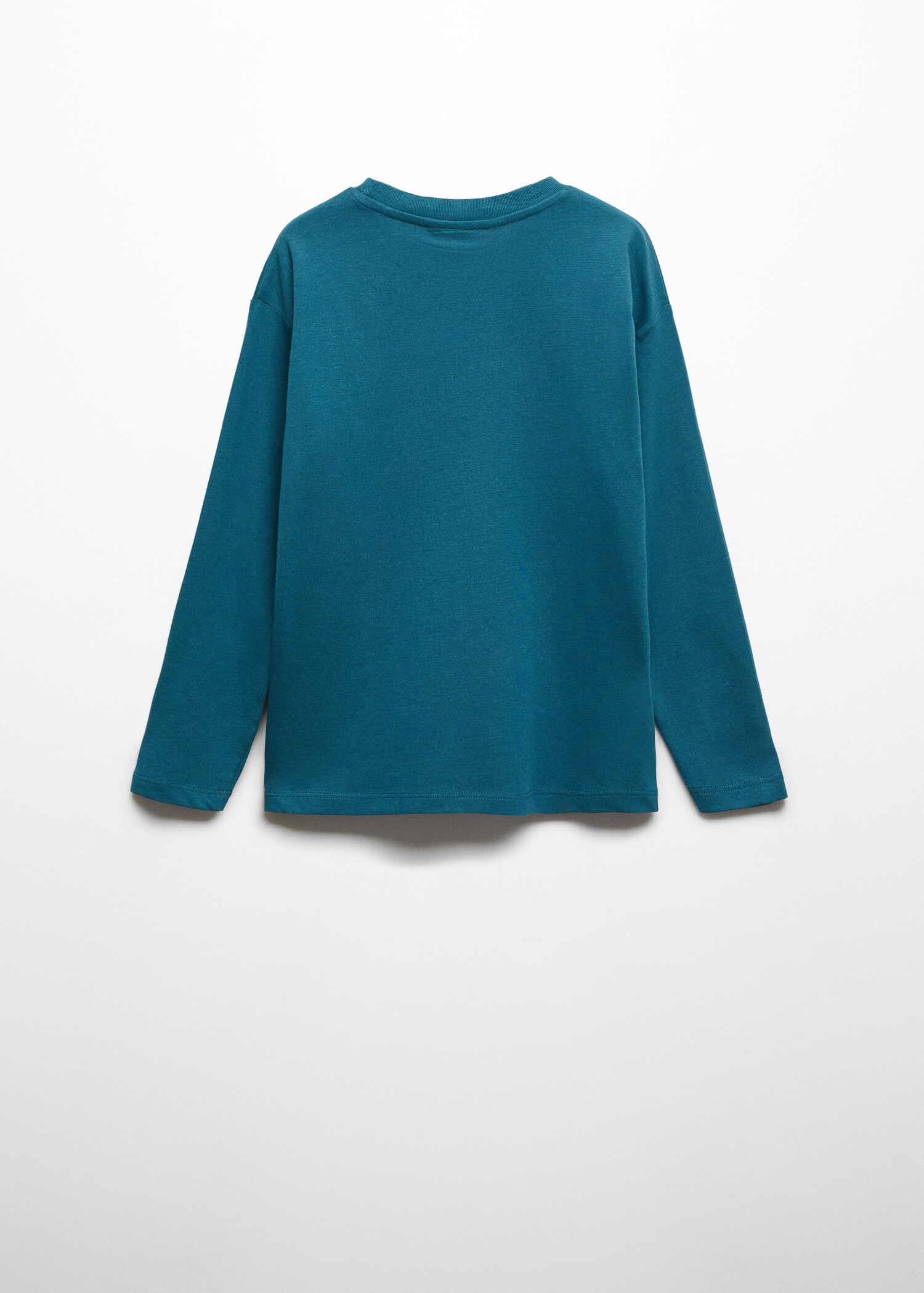 T-shirt manches longues imprimé - Verso de l’article