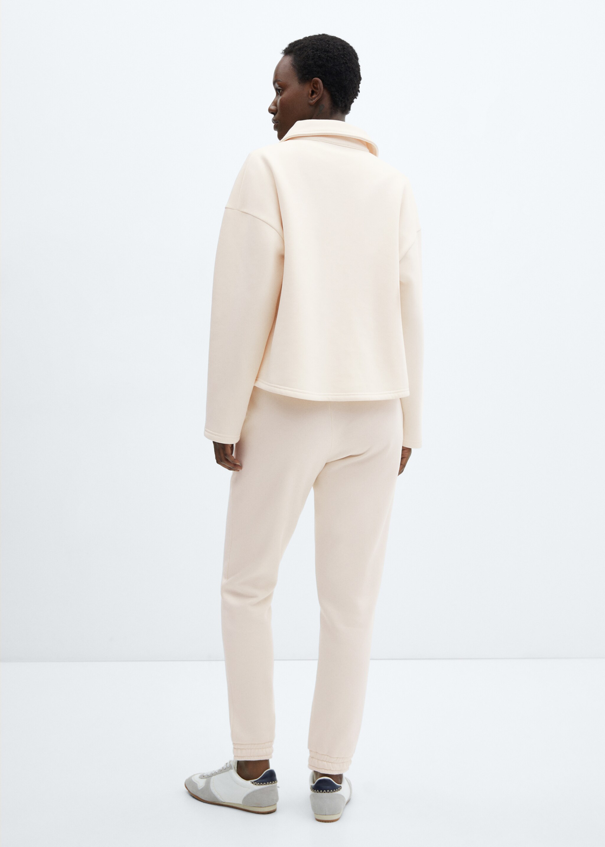 Solidarity buttoned sweatshirt - Reverse of the article