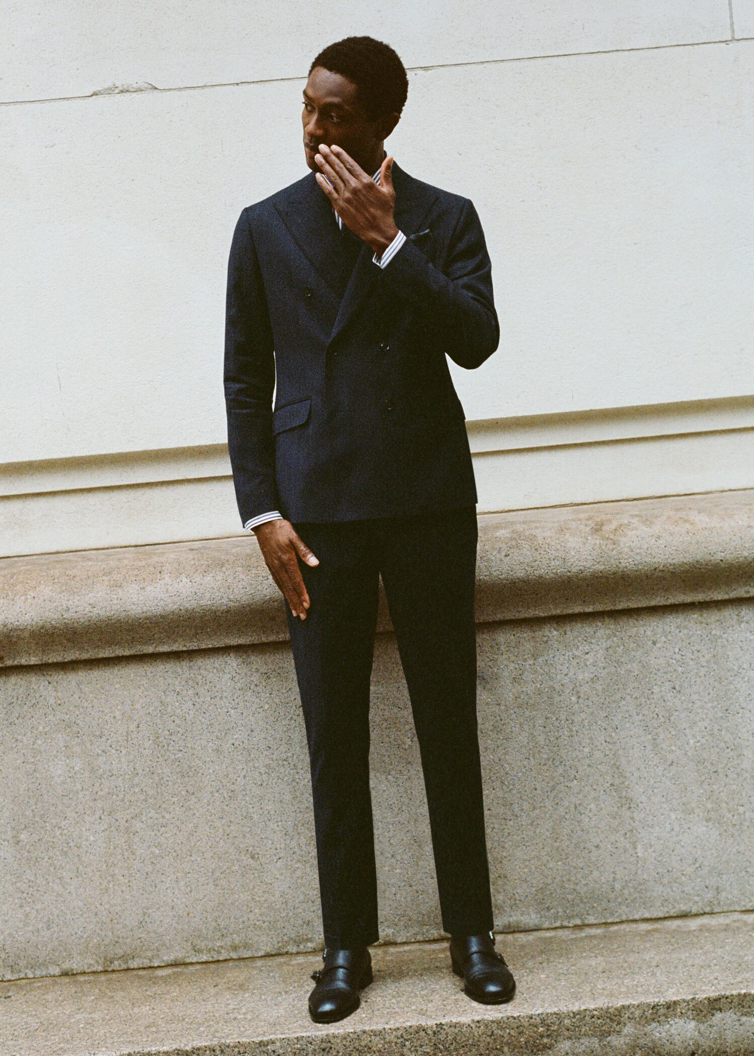Virgin wool suit trousers - Details of the article 5