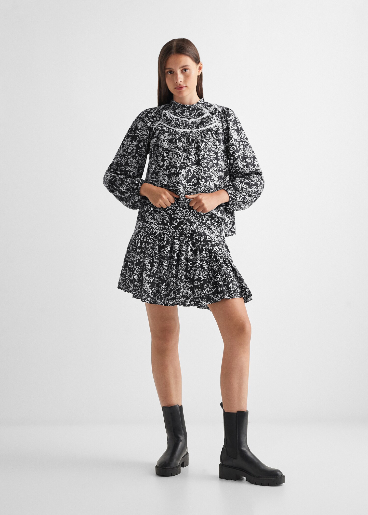 Blouse met print - Detail van het artikel 2
