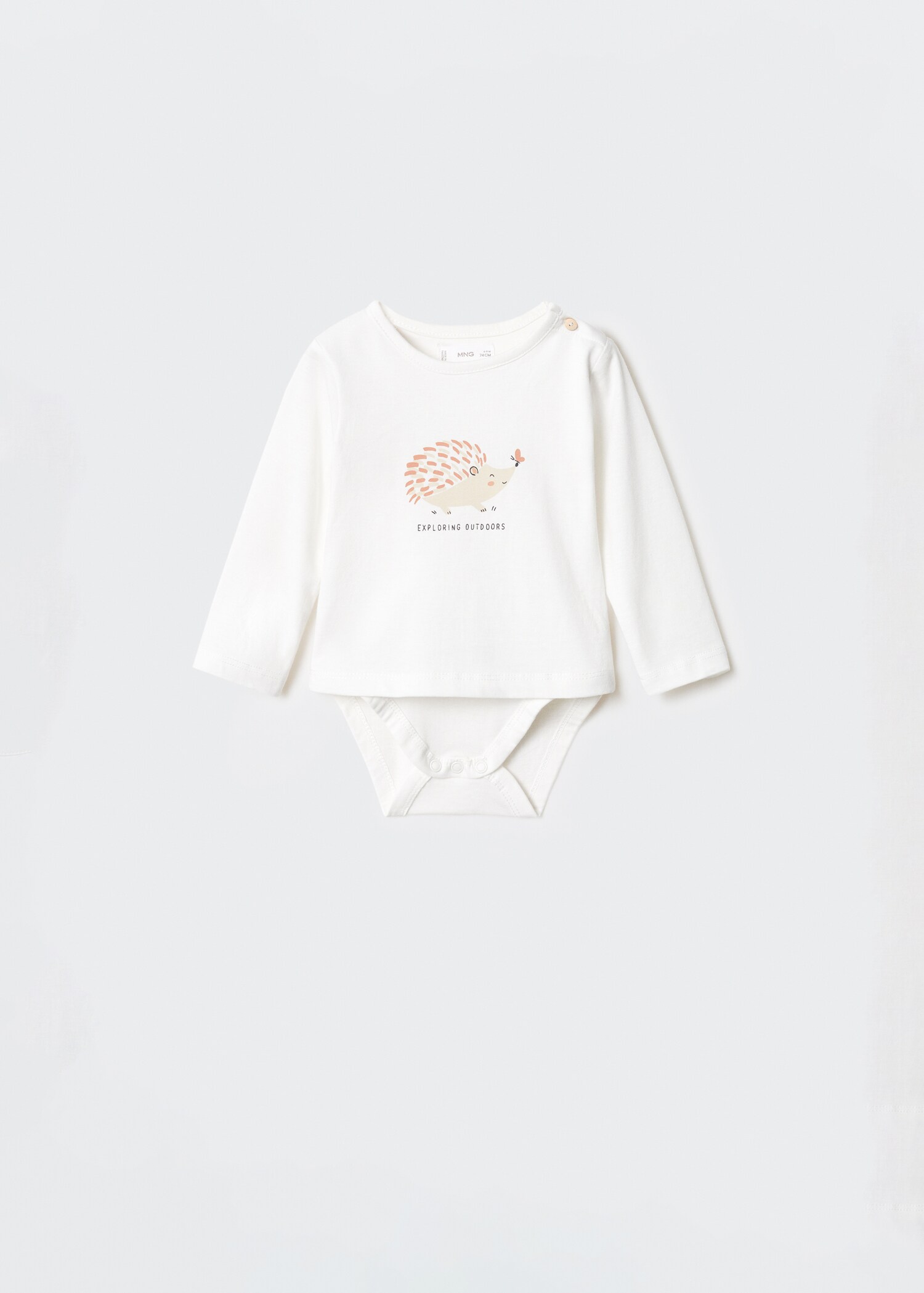Body T-shirt coton bio - Article sans modèle