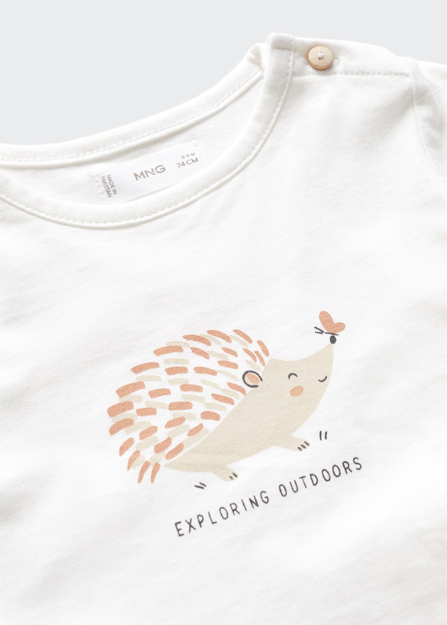 Body T-shirt coton bio - Détail de l'article 8