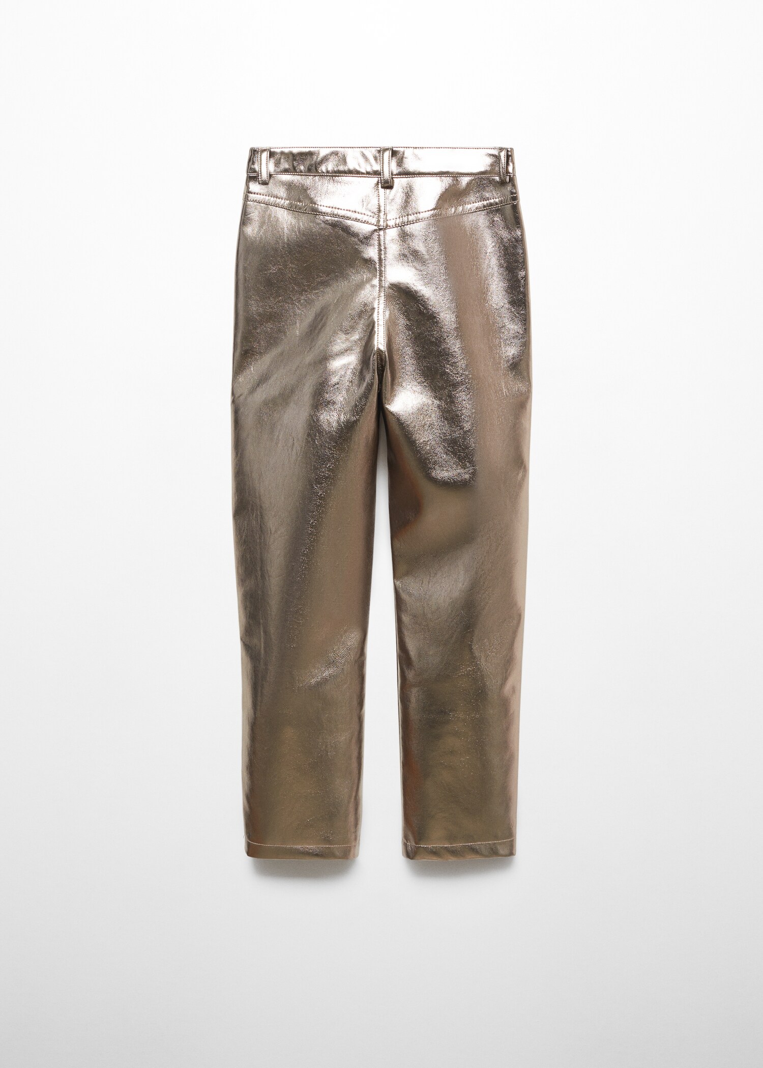 Metallic trousers - Reverse of the article