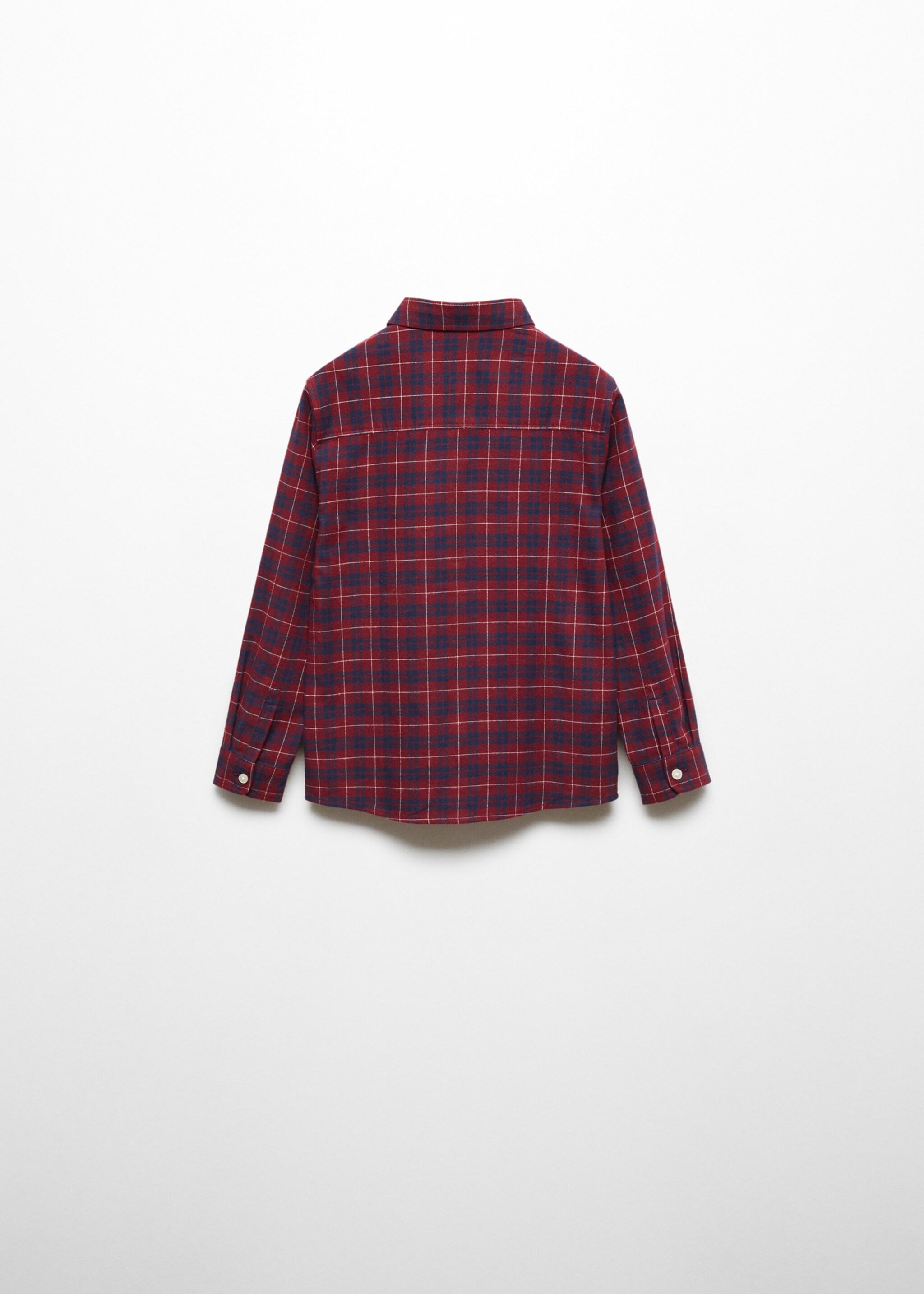 Regular-fit check shirt - Reverse of the article