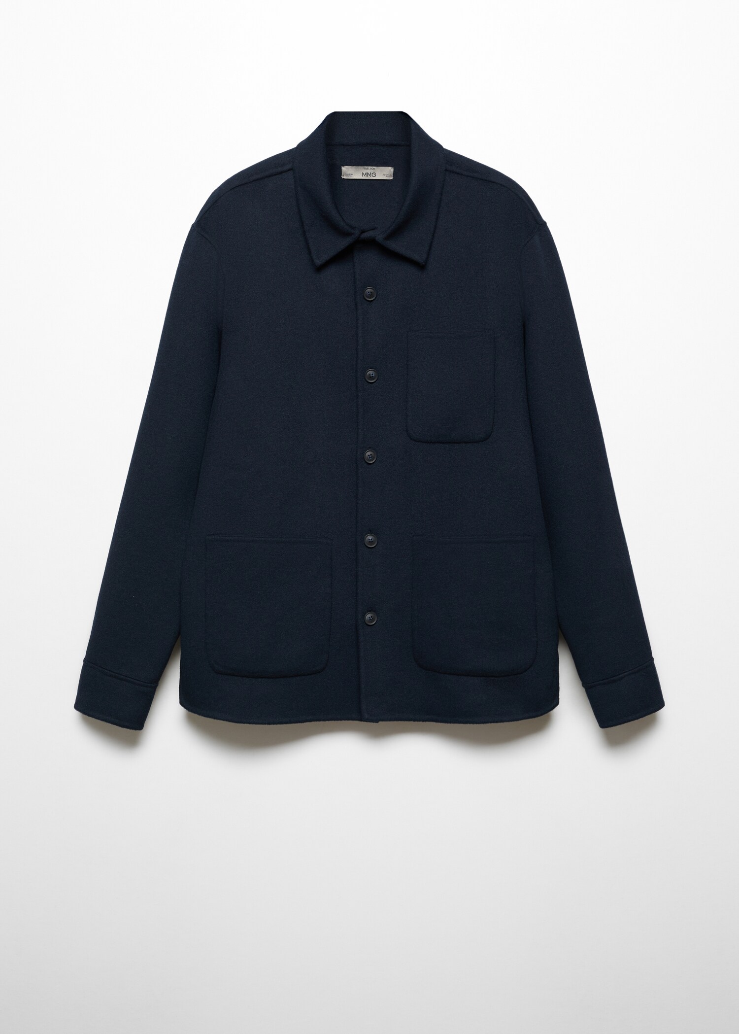 Sobrecamisa doble faç llana reciclada - Article sense model