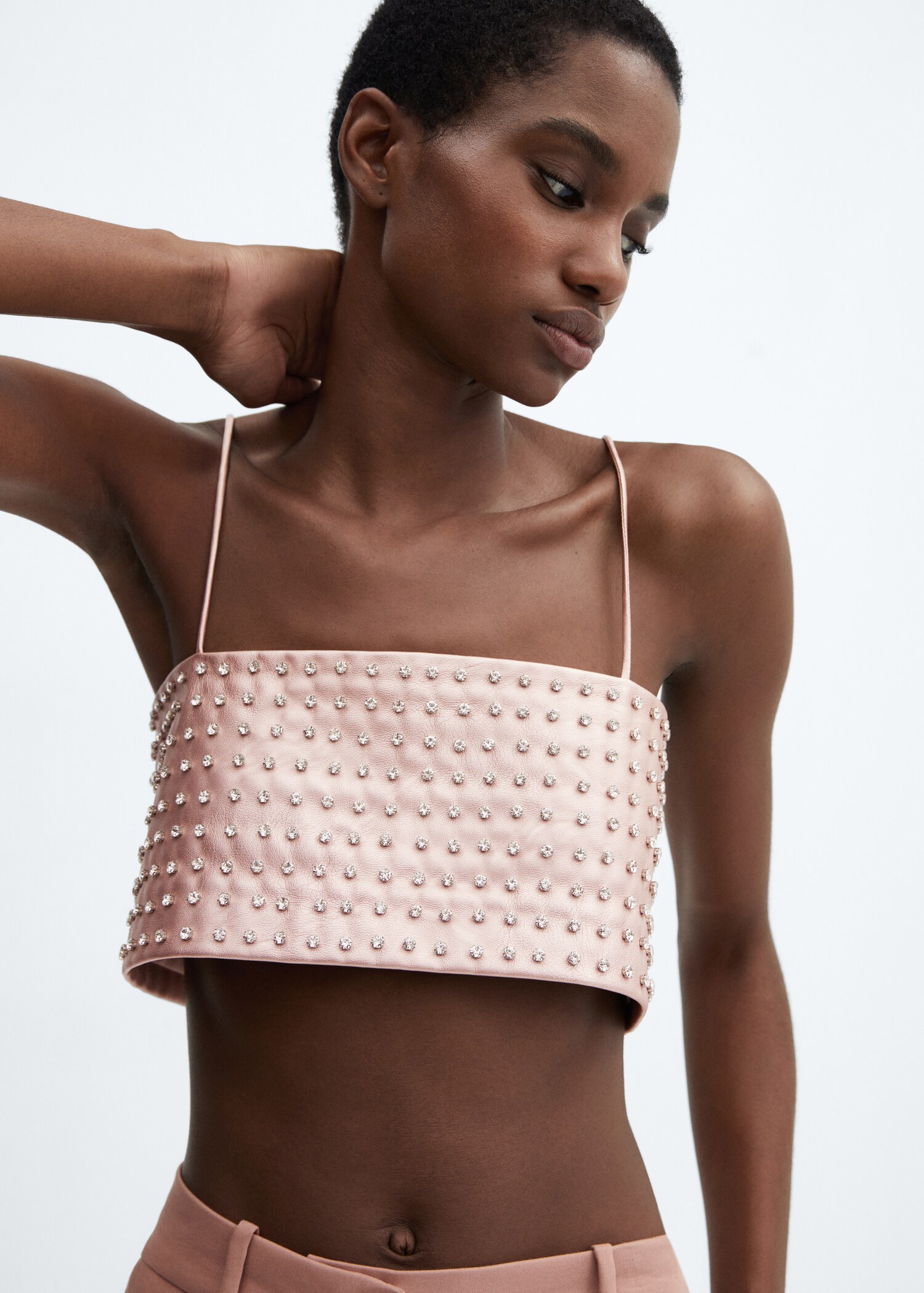 Top de cristais com efeito de pele - Pormenor do artigo 1