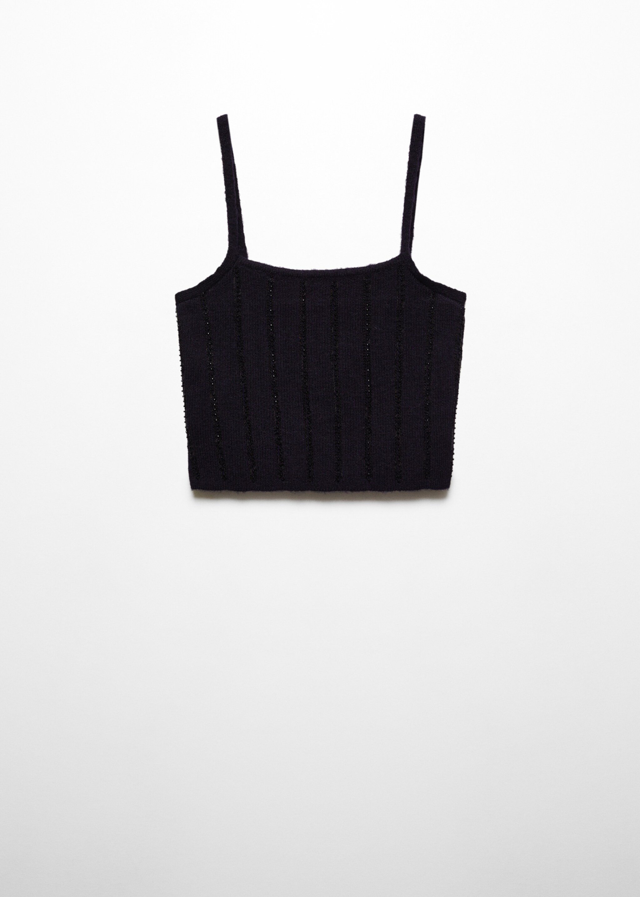 Top maille paillettes - Article sans modèle