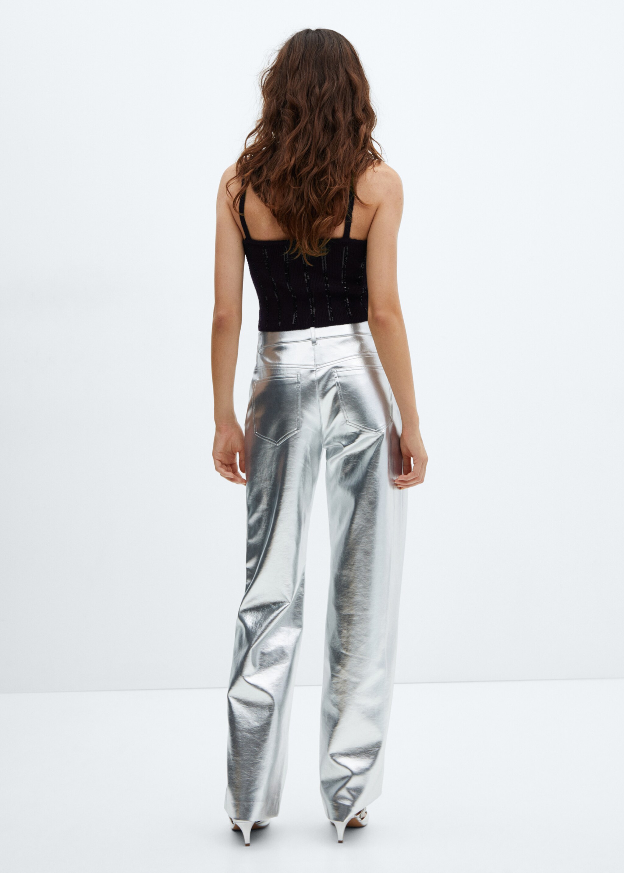 Top maille paillettes - Verso de l’article