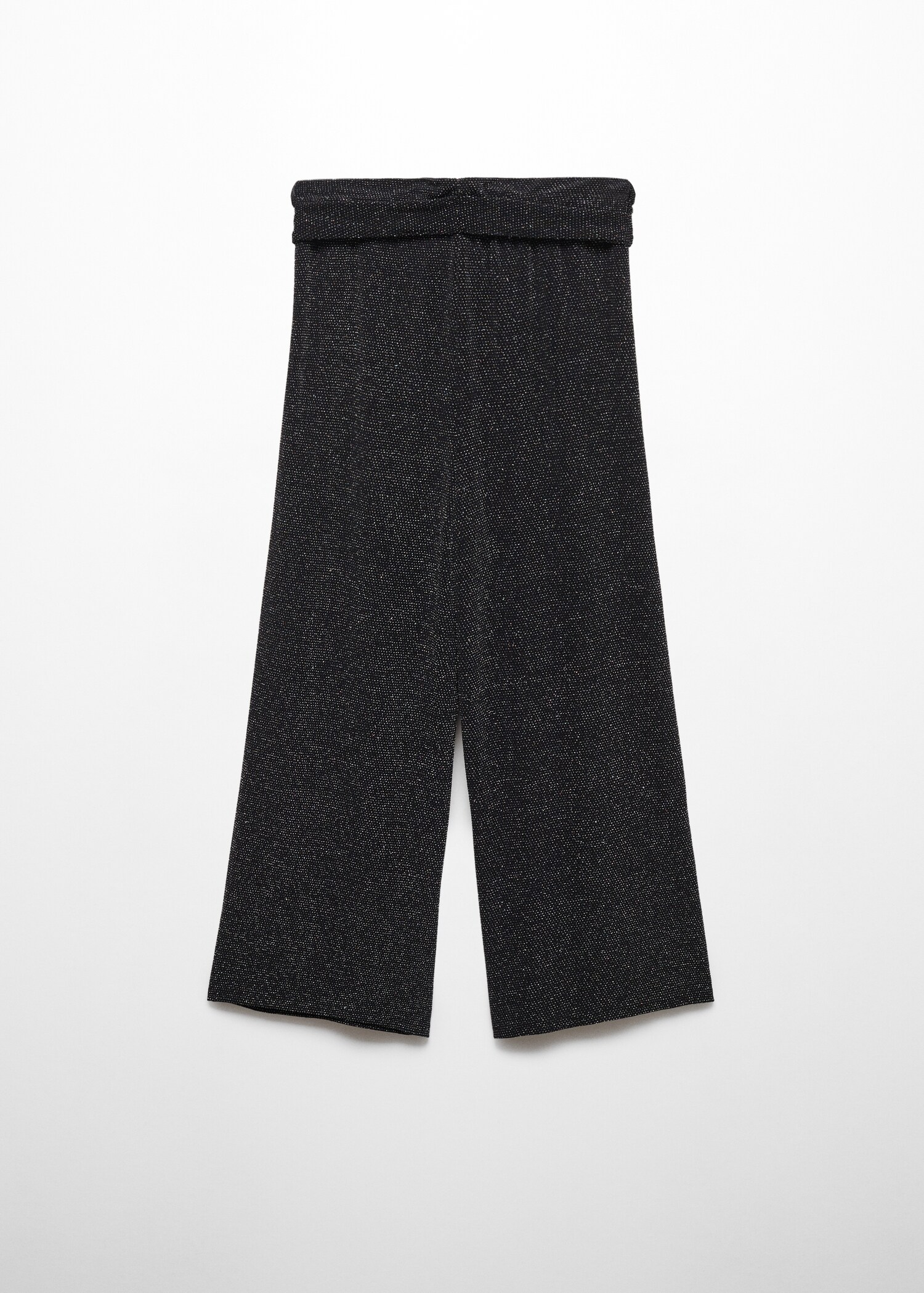 Shiny-finish trousers - Reverse of the article