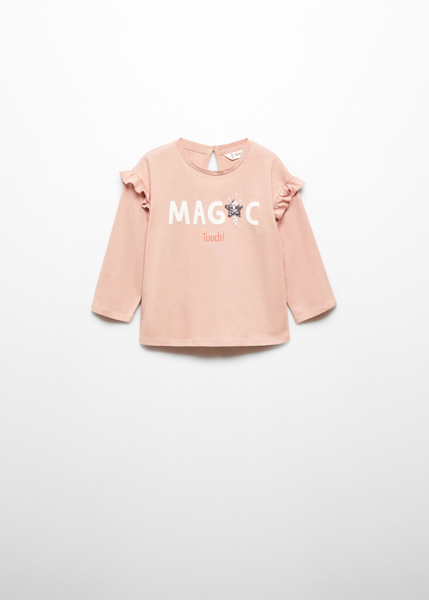 Camiseta estampada volantes - Artículo sin modelo