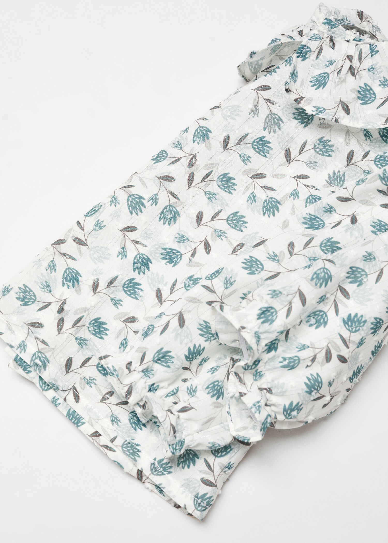 Blouse en coton imprimée - Détail de l'article 8