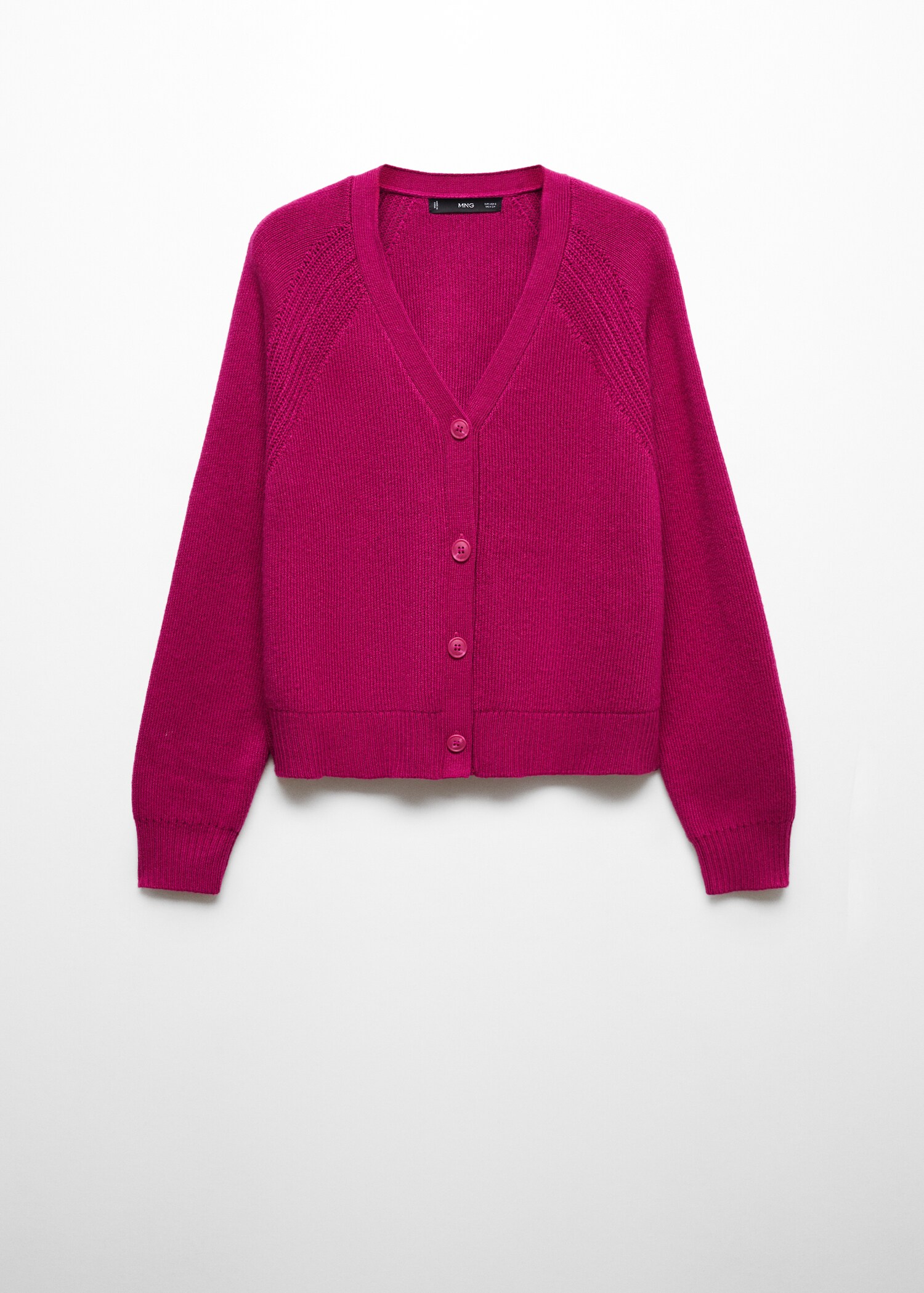 Strickjacke mit Knöpfen - Artikel ohne Model