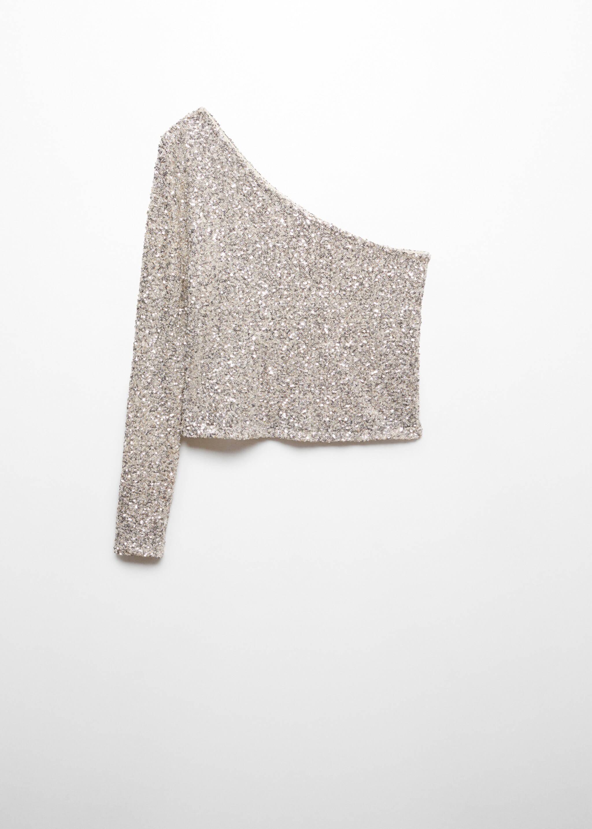 Top asymétrique sequins - Article sans modèle