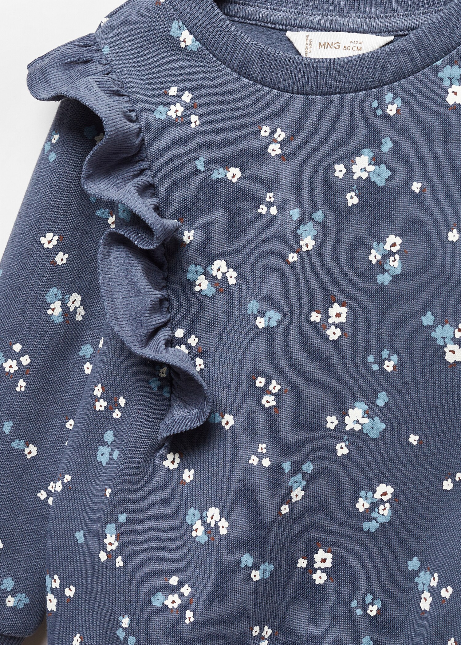 Frills printed sweatshirt - Details of the article 0