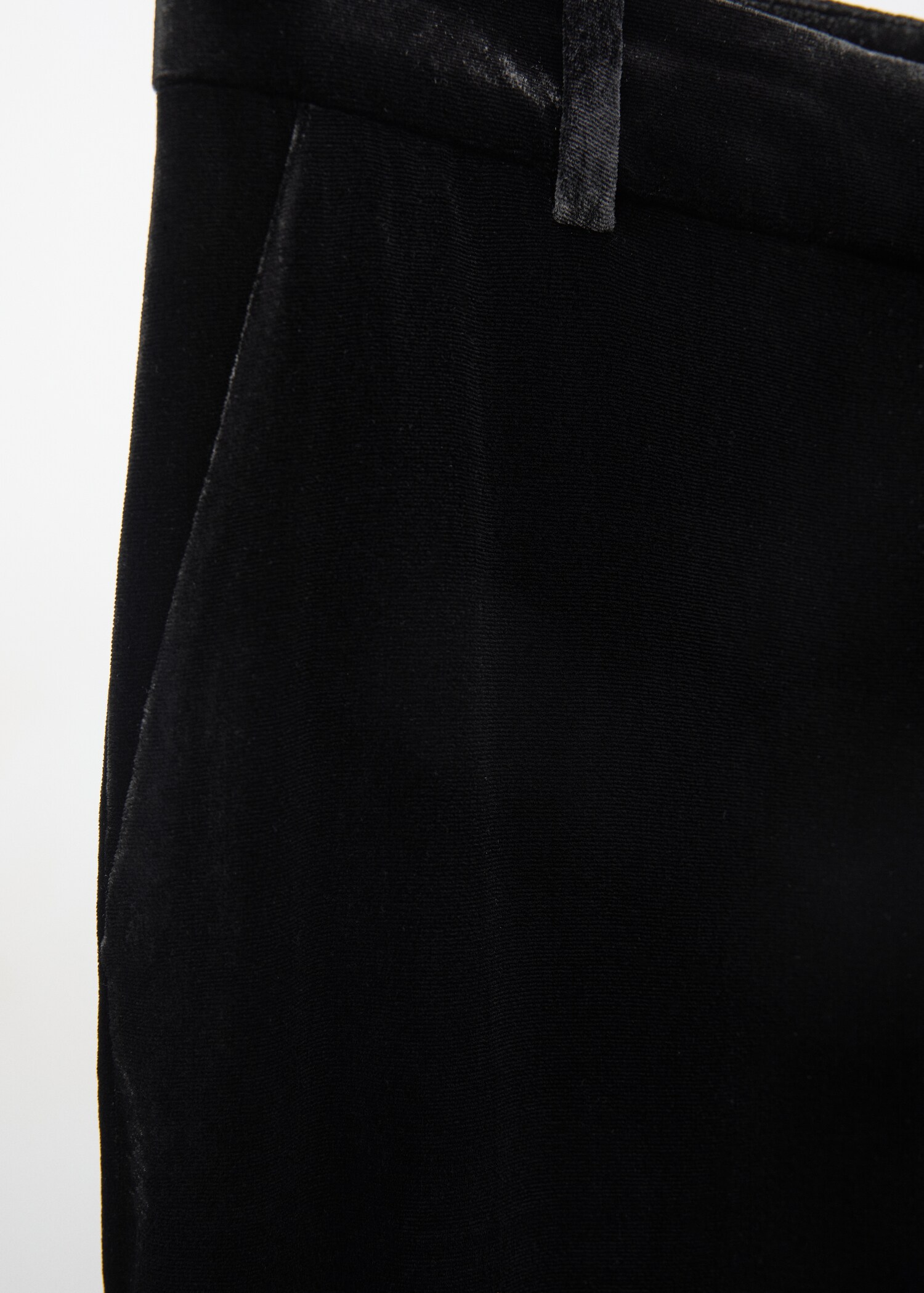 Wideleg-Samthose - Detail des Artikels 8