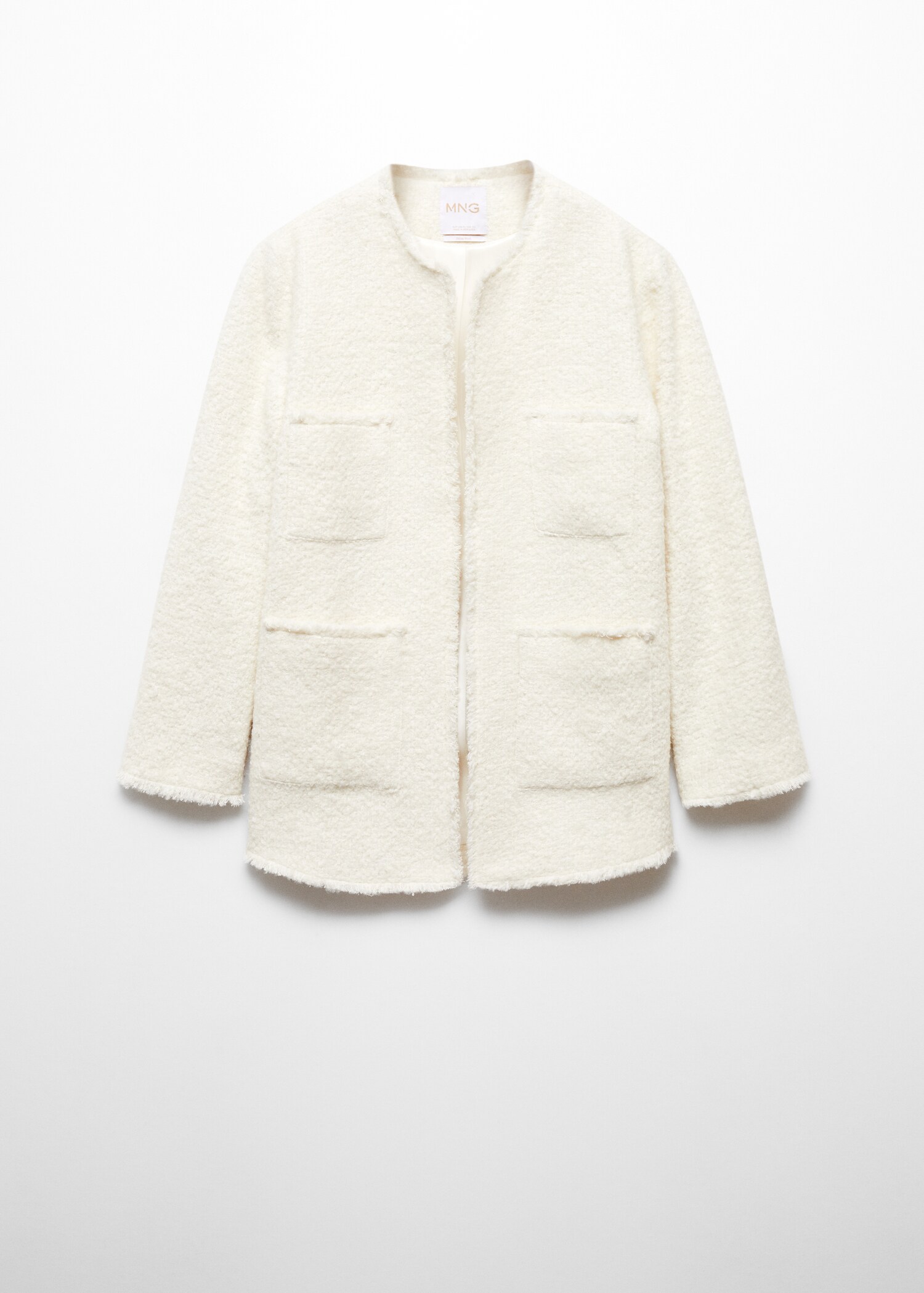 Pocket tweed jacket - Article without model
