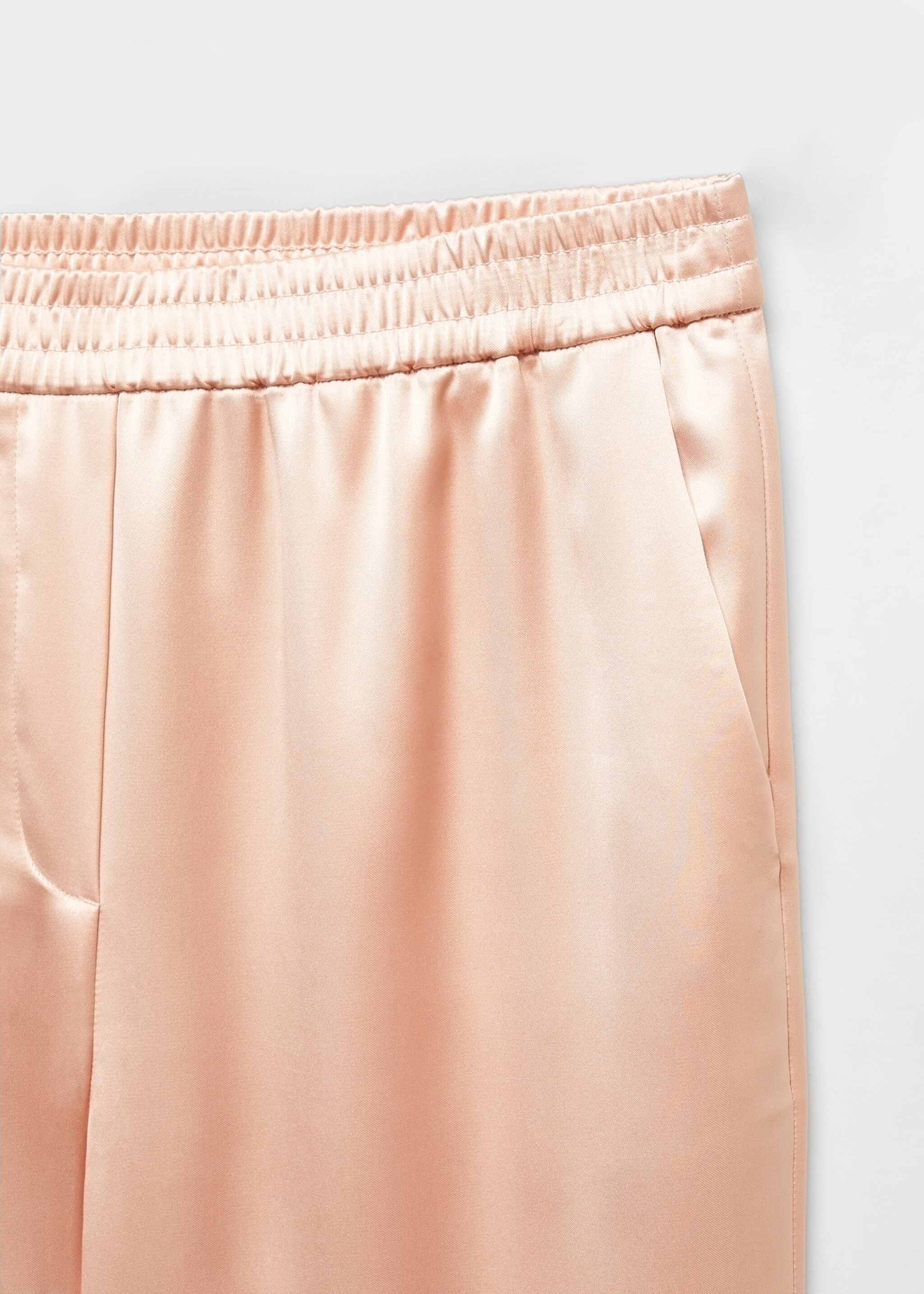 Pantalon satiné taille élastique - Détail de l'article 8