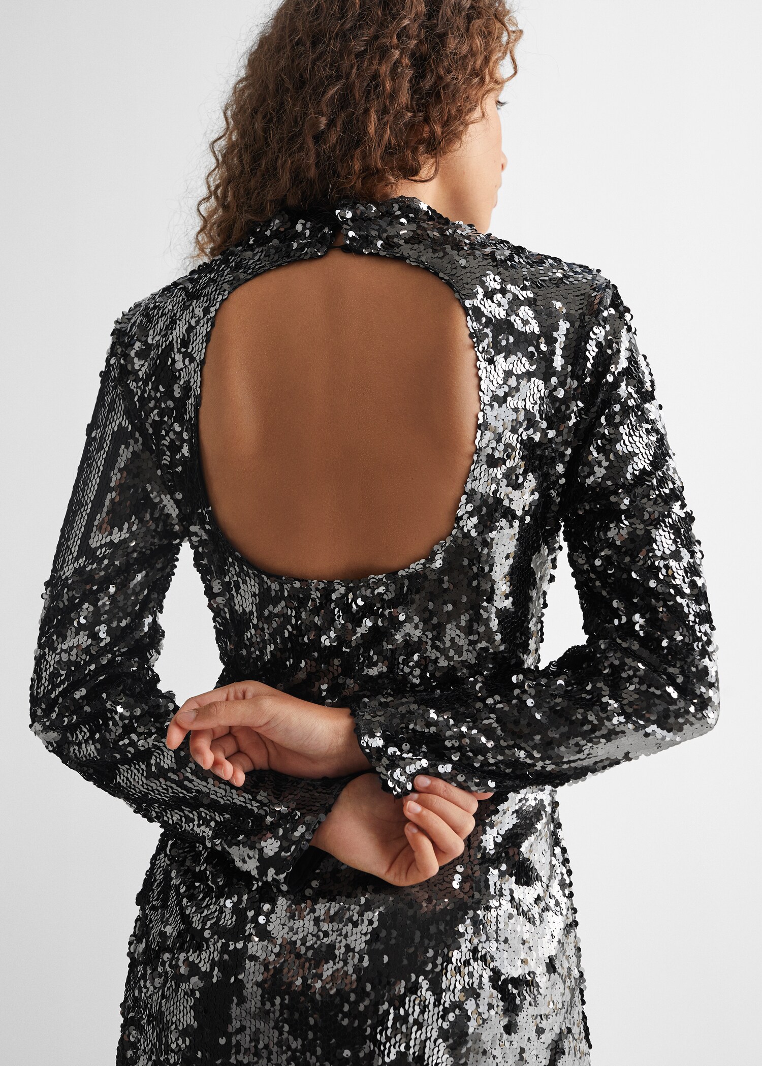 Robe sequins à emmanchures américaines - Détail de l'article 6