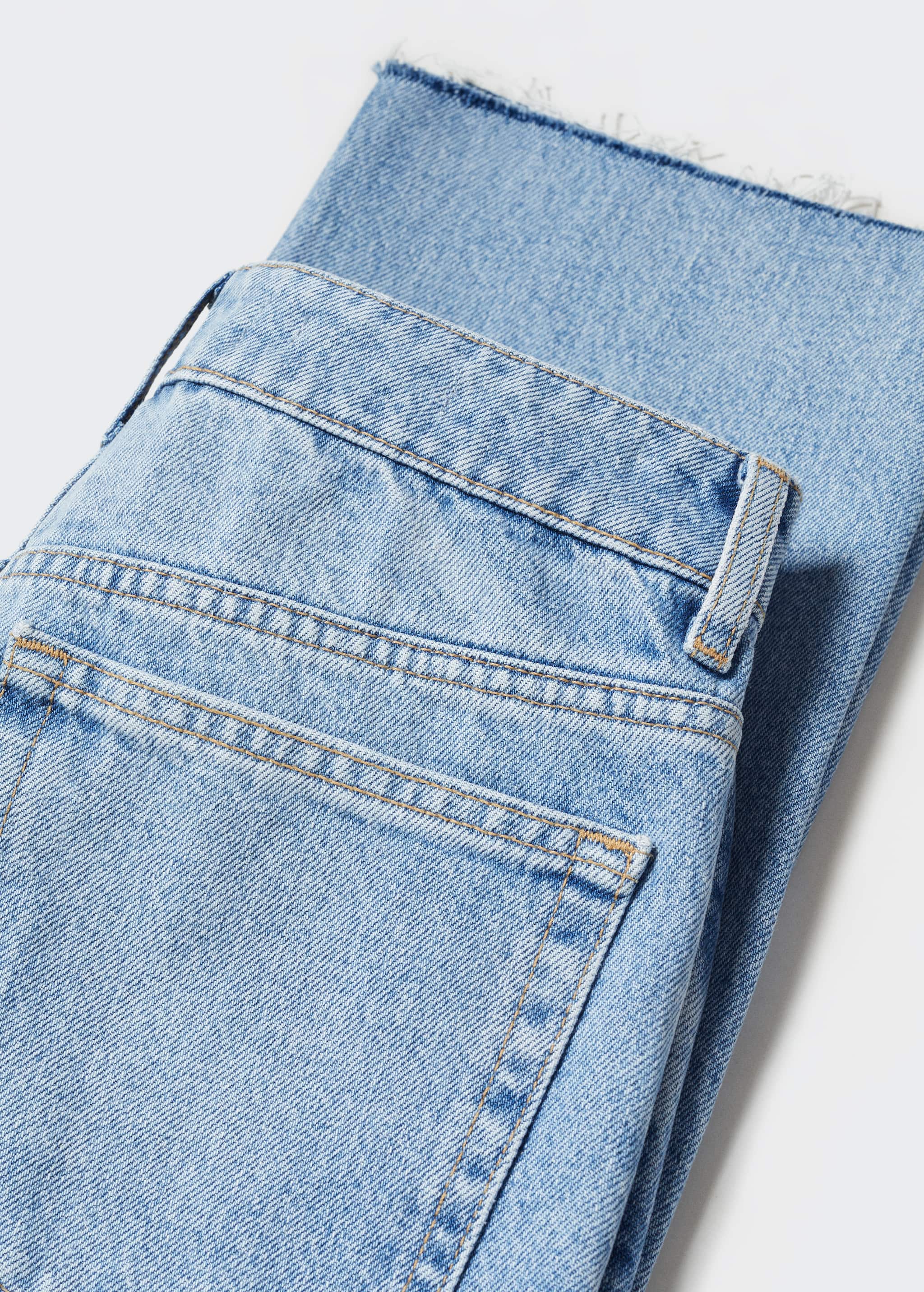 High waist straight jeans - Details of the article 8