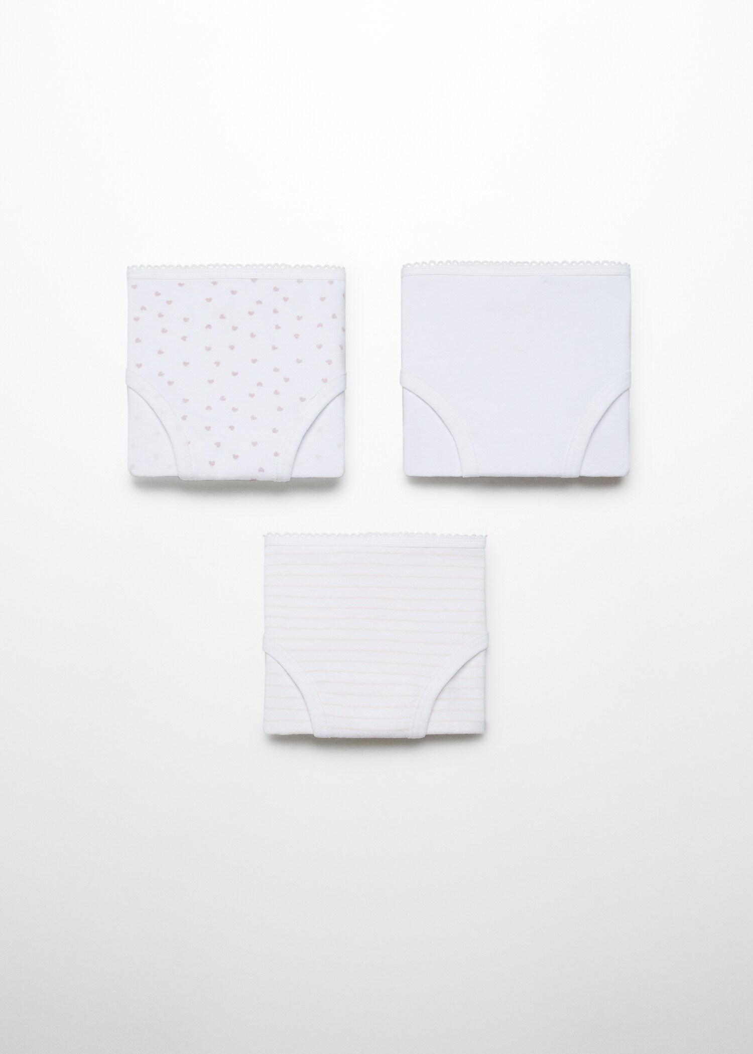 Pack 3 cuequinhas algodão - Artigo sem modelo