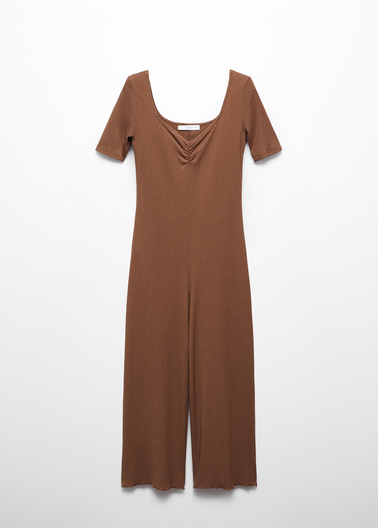 Ruched long jumpsuit - Article without model