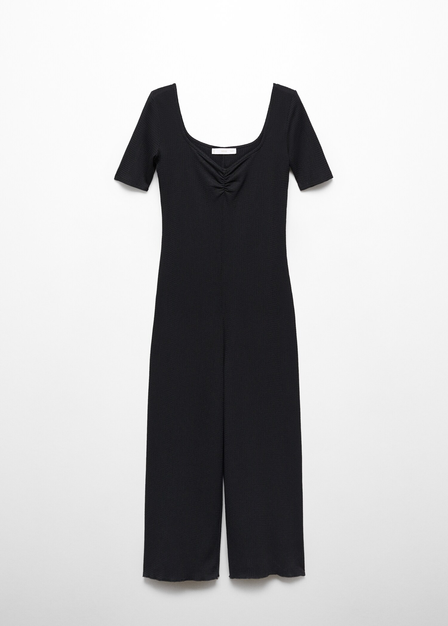 Ruched long jumpsuit - Article without model