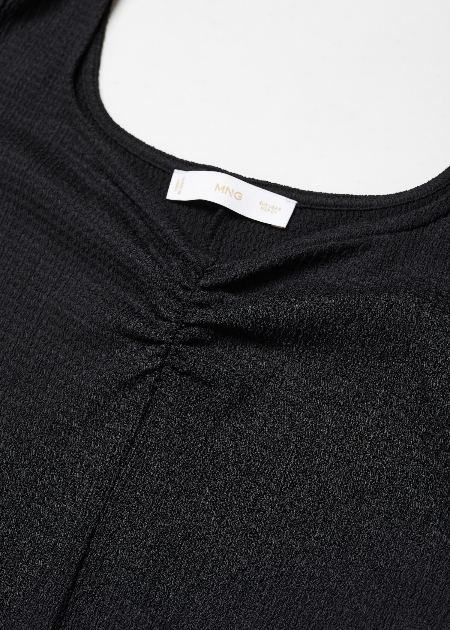 Ruched long jumpsuit - Details of the article 8