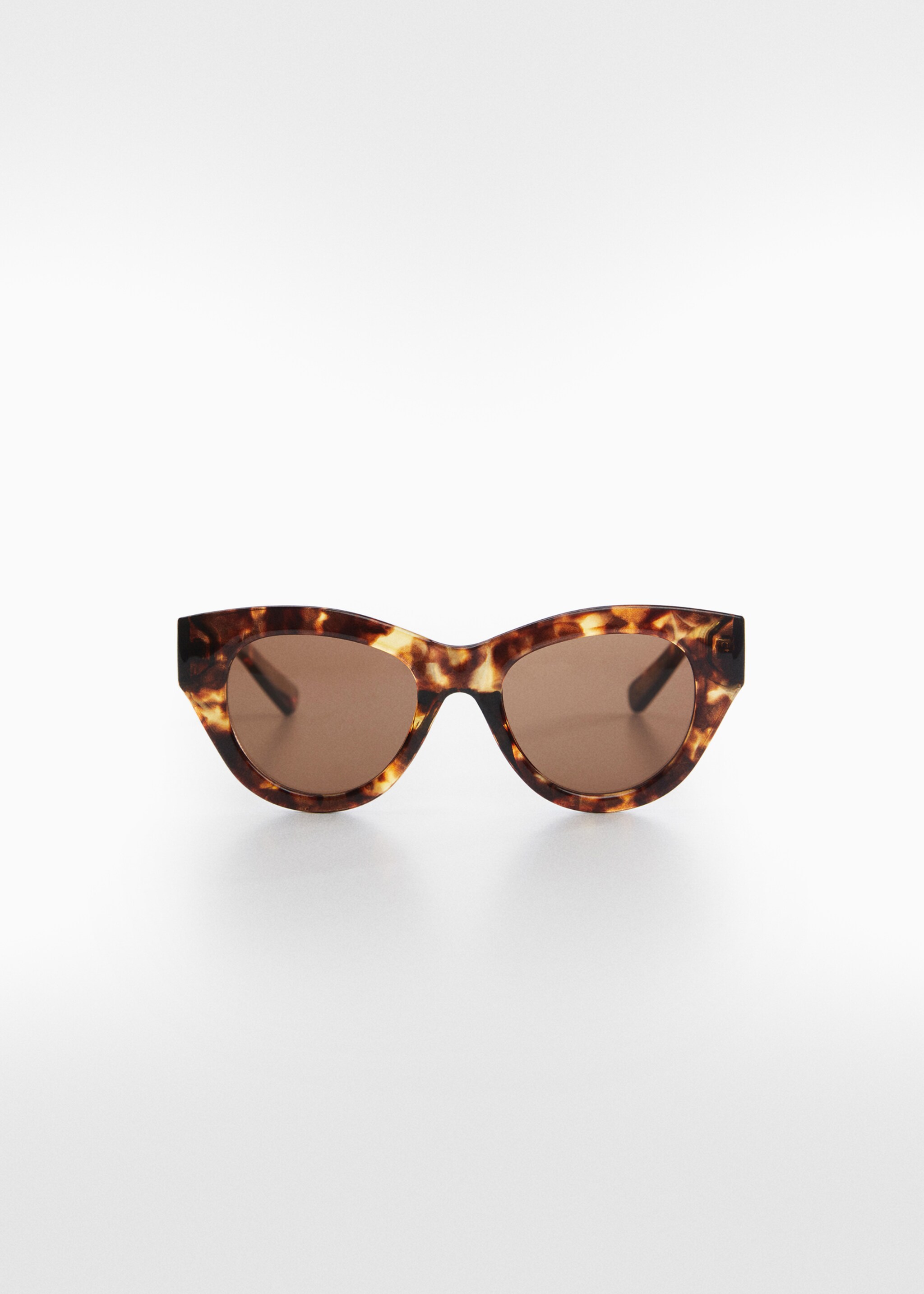 Lunettes de soleil rondes - Article sans modèle, Chocolat. Ref: 57092505-00.