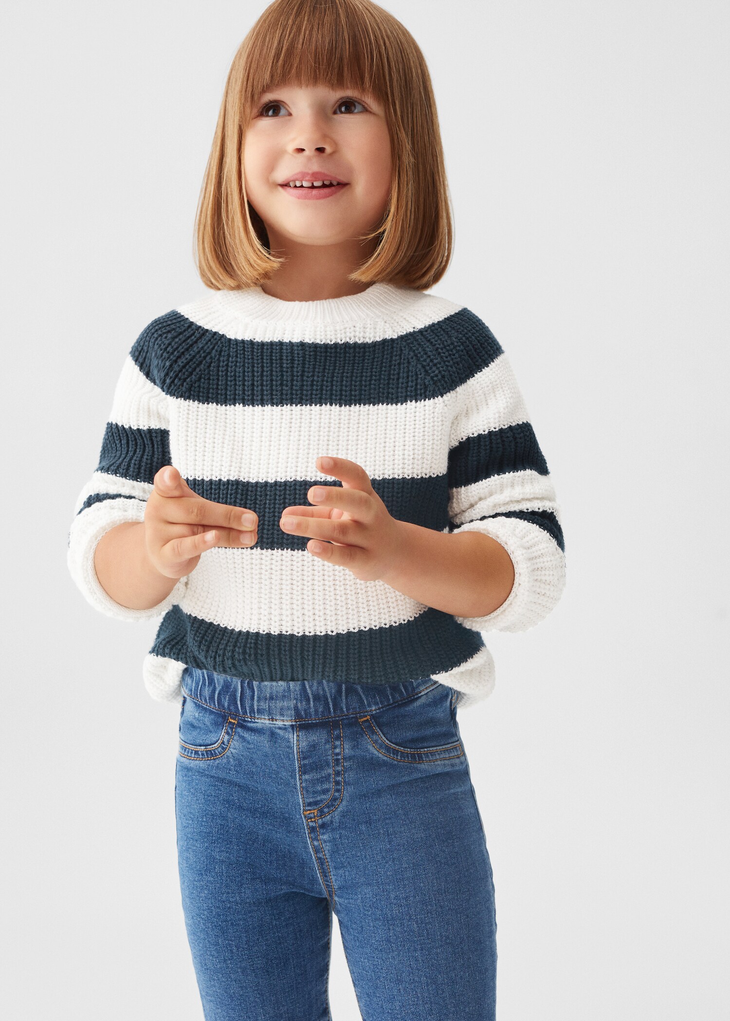Skinny Jeans aus Baumwolle - Mittlere Ansicht