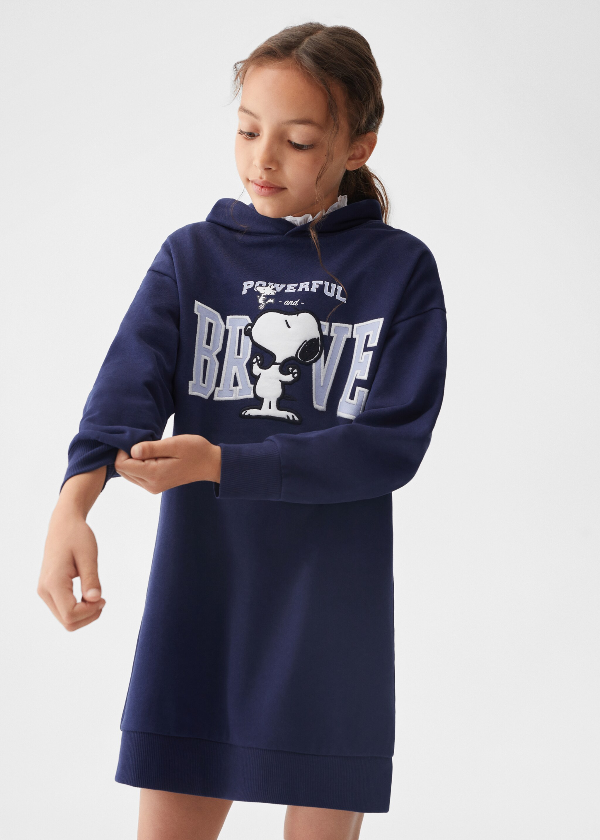 Vestido sudadera Snoopy - Plano medio