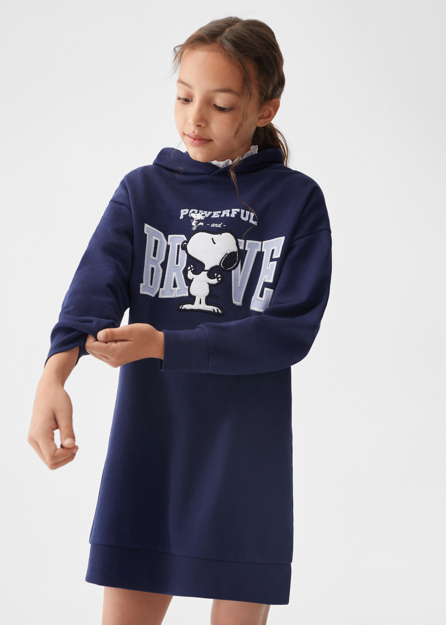 Vestido sudadera Snoopy - Plano medio