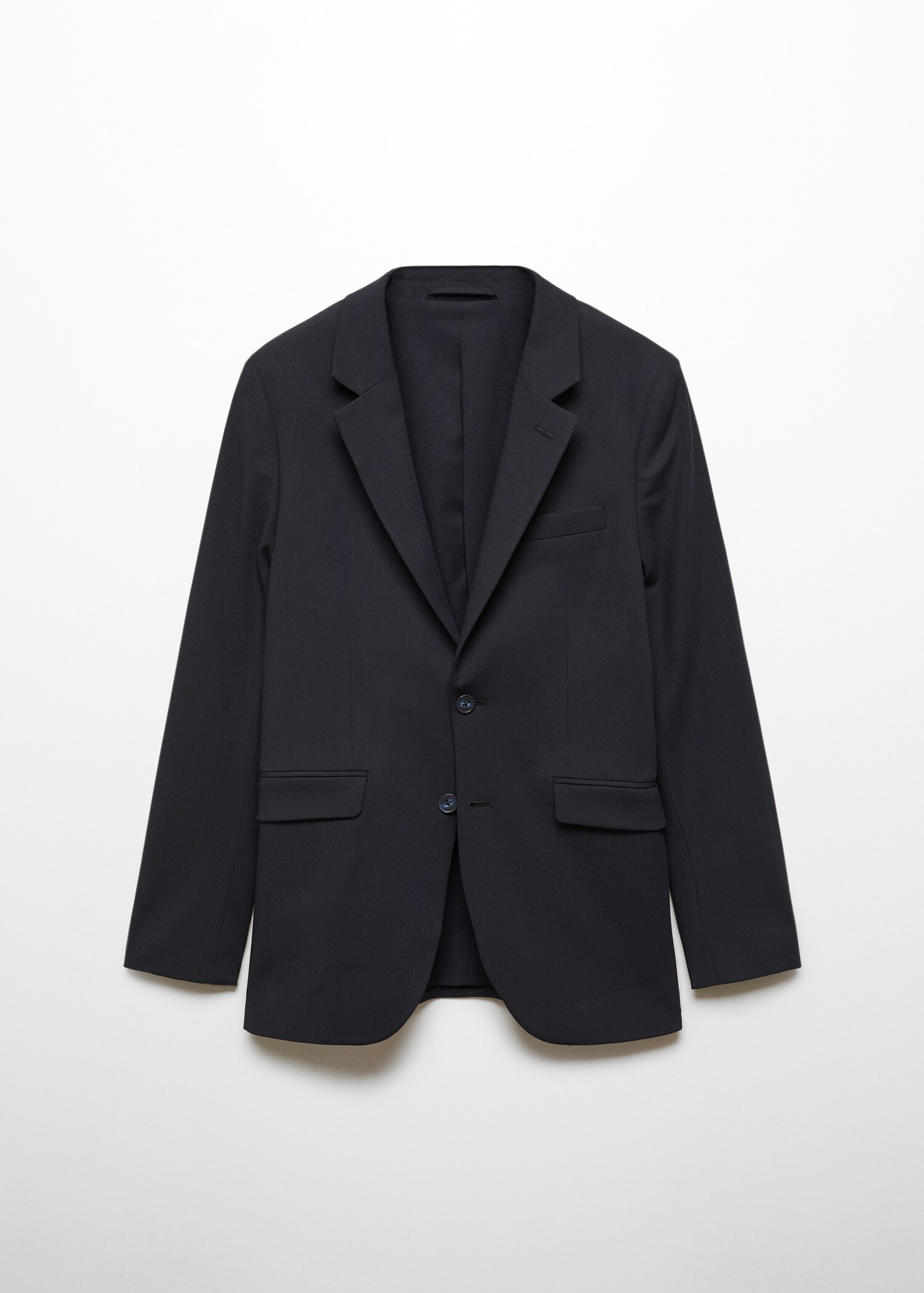 Americana traje regular fit textura - Artículo sin modelo
