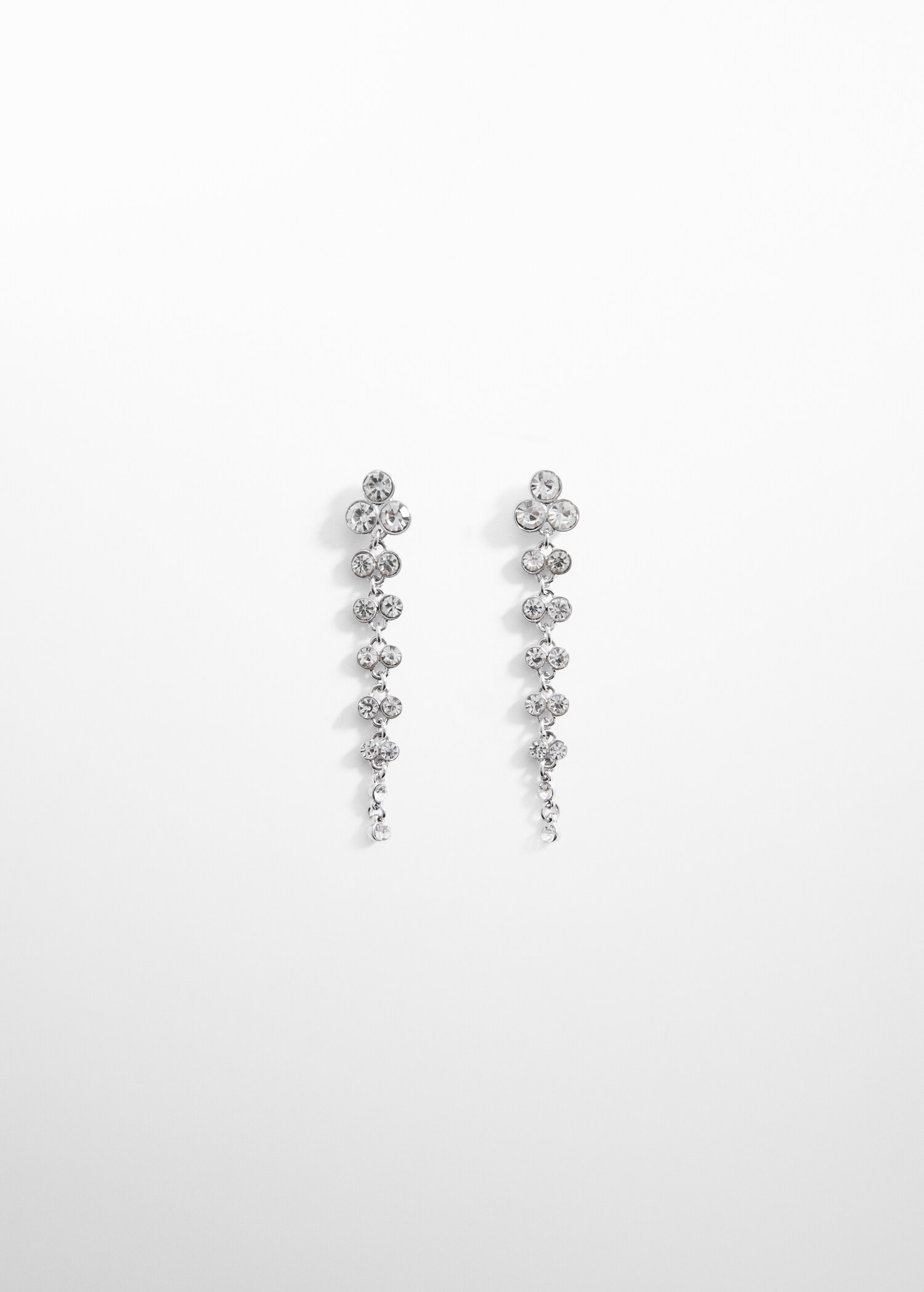 Long rhinestone earrings - Article without model