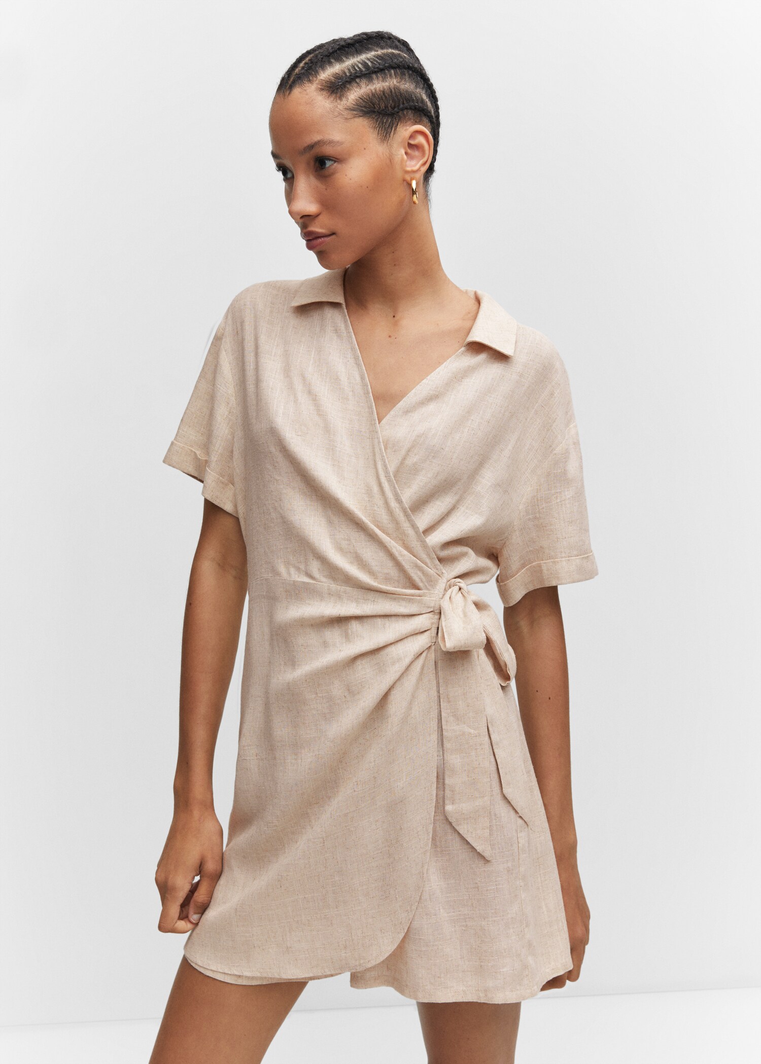 Bow wrap jumpsuit - Medium plane