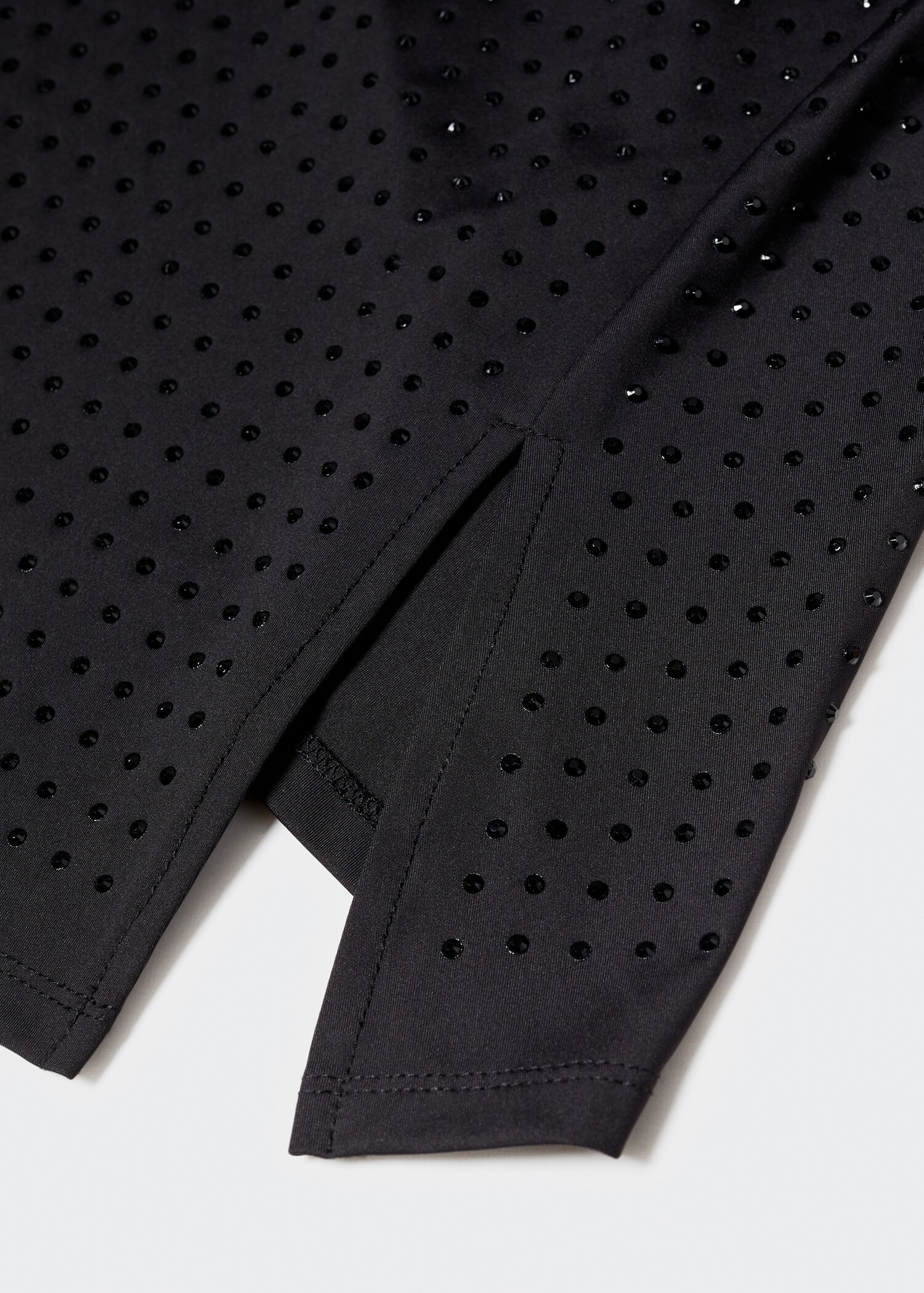 Asymmetrical rhinestone dress - Details of the article 8