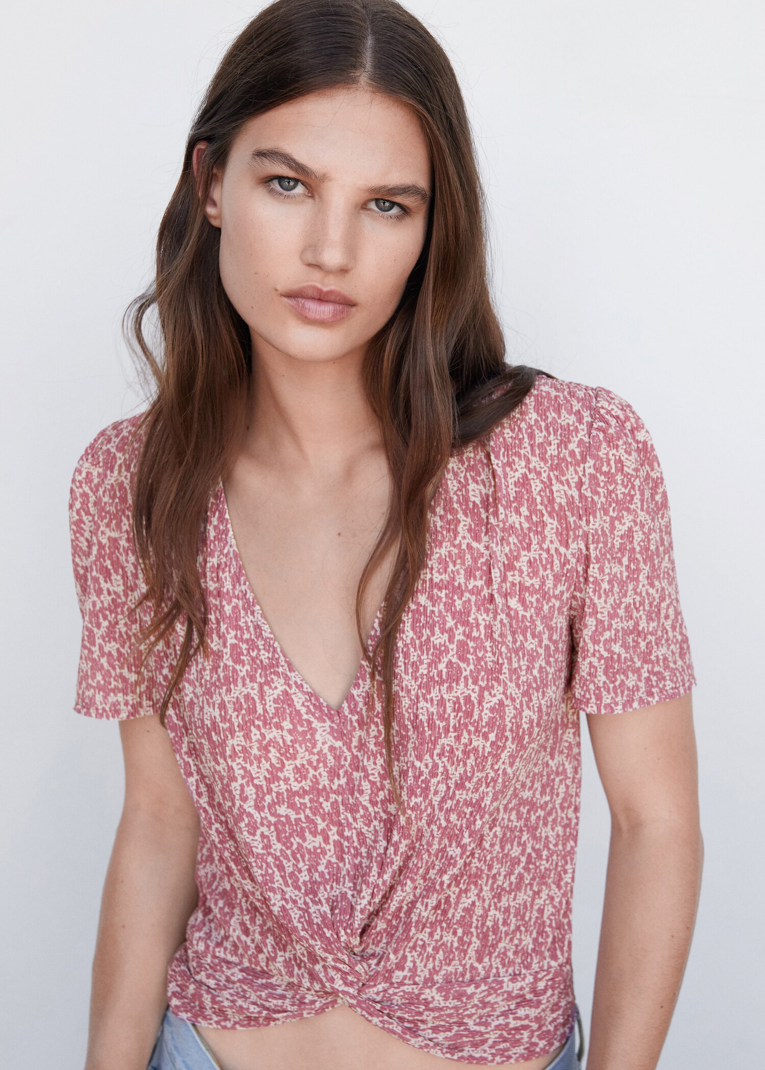 Blusa textura nudo - Detalle del artículo 1