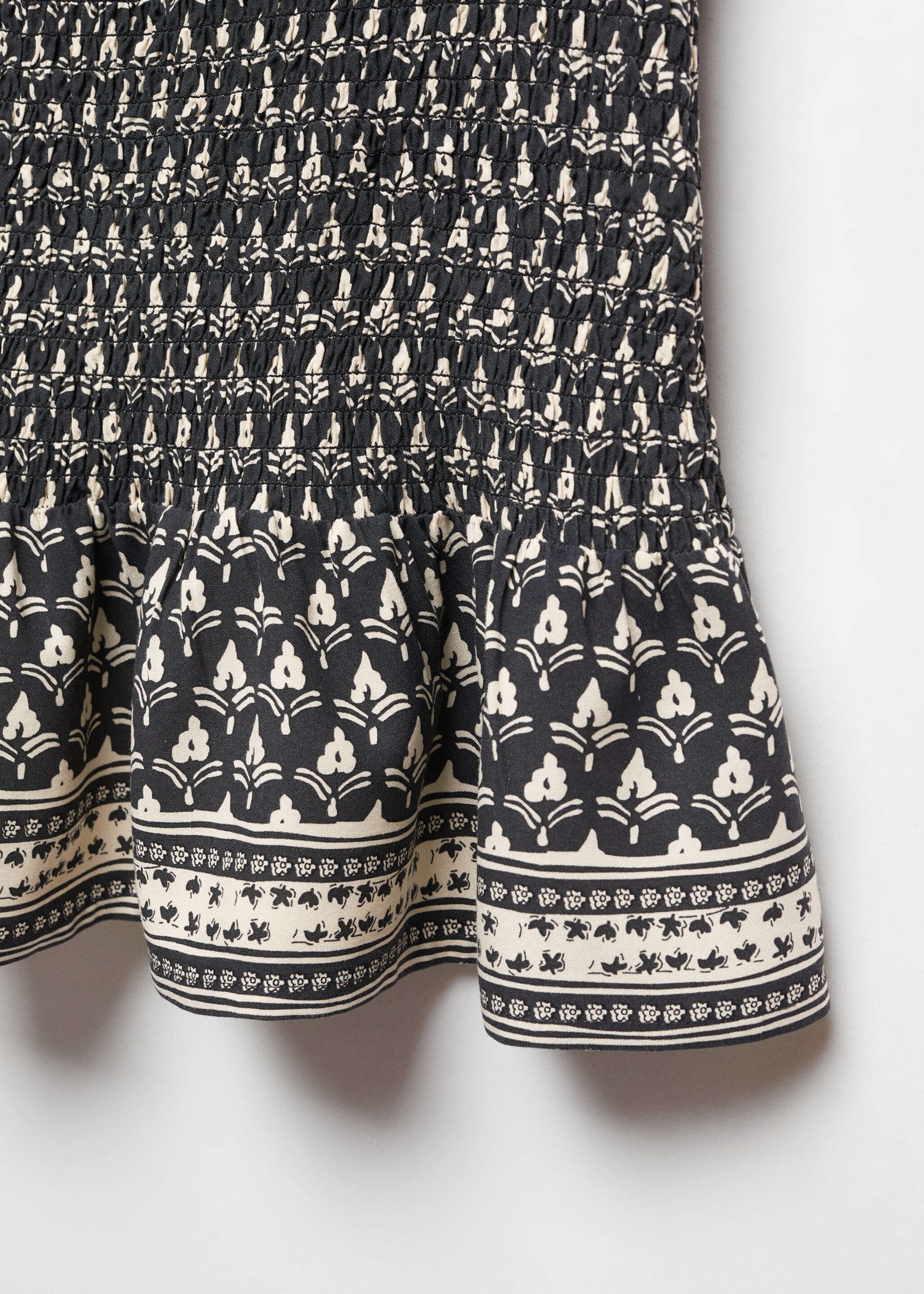 Falda estampada fruncida - Detalle del artículo 8