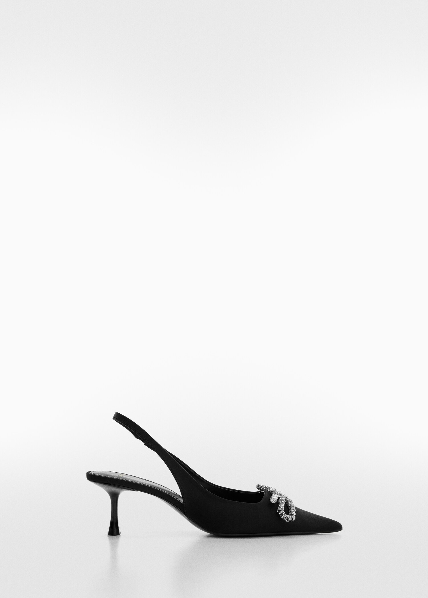 Shoes with rhinestone bow detail - Article without model